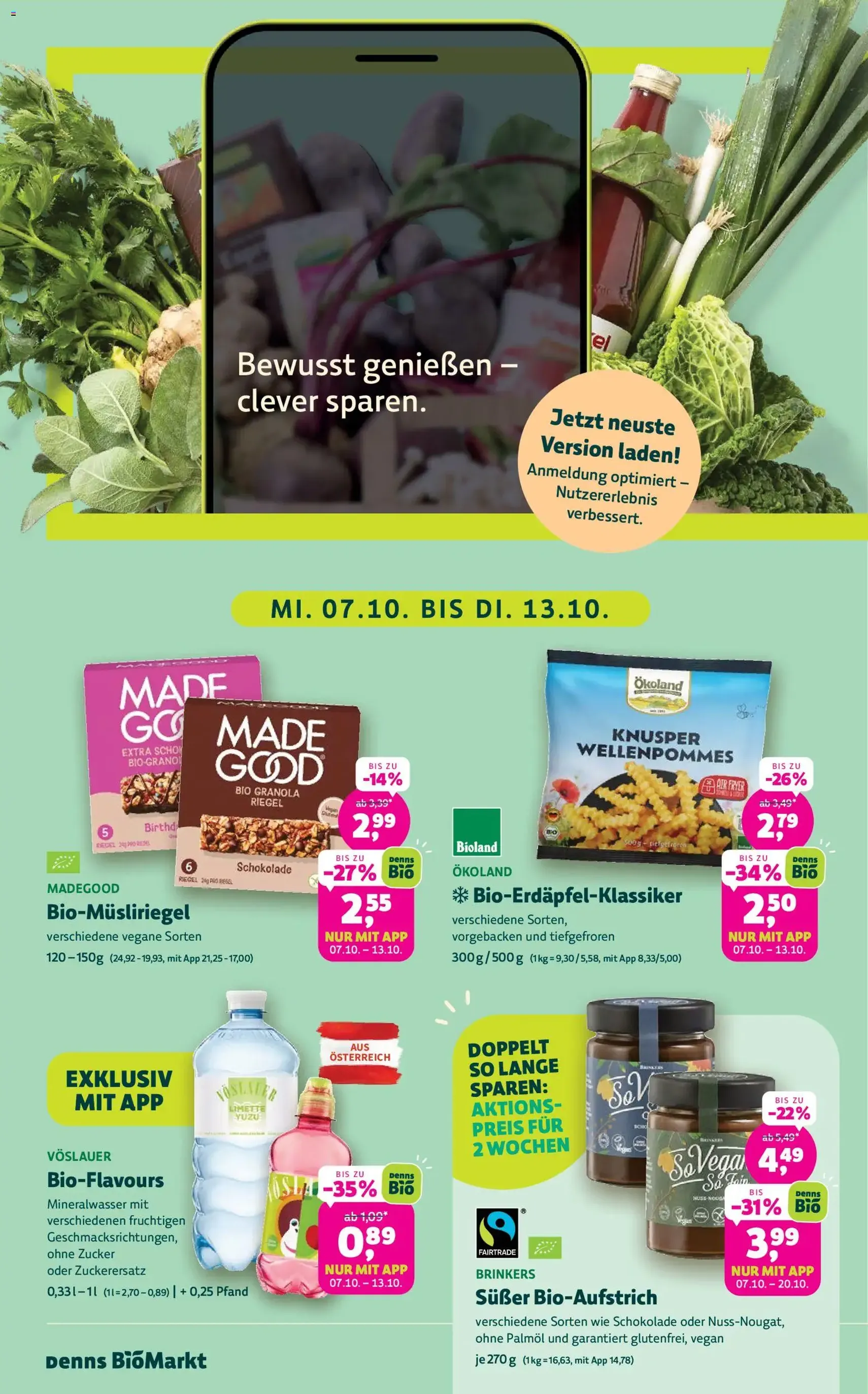 Denns BioMarkt Angebote - Gültiger Prospekt ab 07.10.2026, Seite 2 von insgesamt 14
