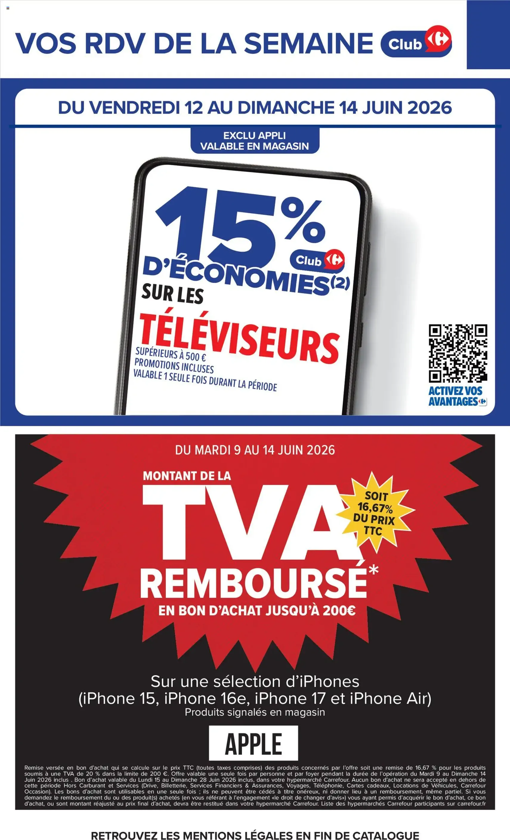 Carrefour catalogue - brochure valable à partir du 09/06/2026, page 4 sur 109