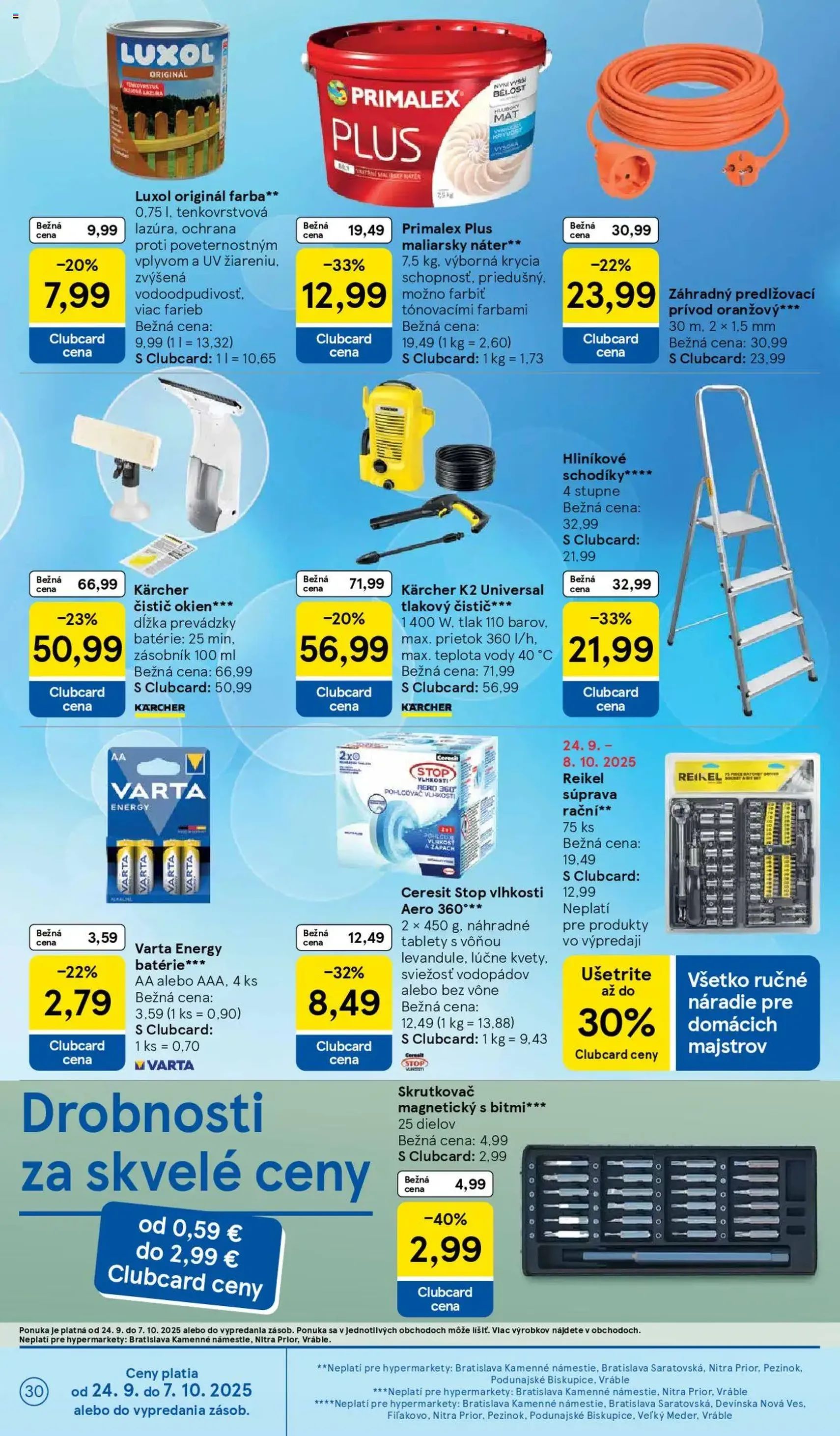 Tesco Hypermarket - leták - platný leták od 24.09.2025 strana 30 z 35