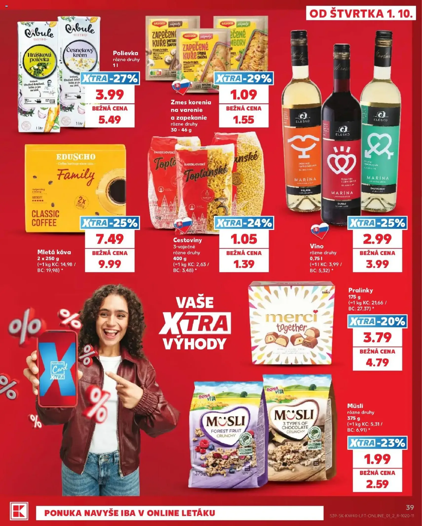 Kaufland leták - platný leták od 01.10.2026 strana 39 z 76
