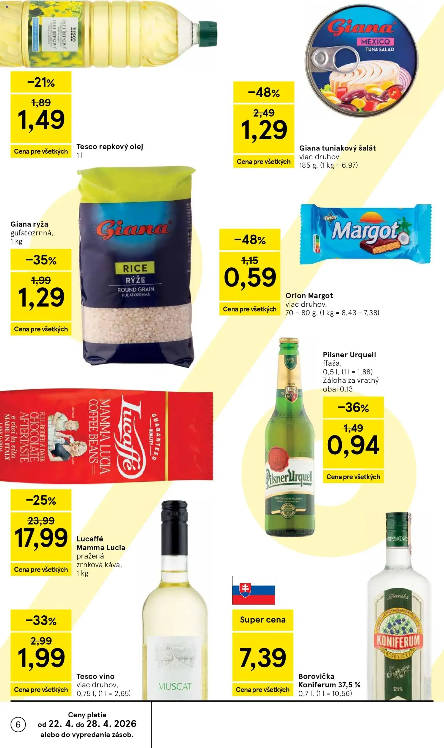Tesco Hypermarket - leták - platný leták od 22.04.2026 strana 6 z 45