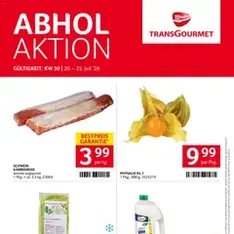 Transgourmet Flugblatt - Prospekt Vorschau gültig ab 20.07.2026