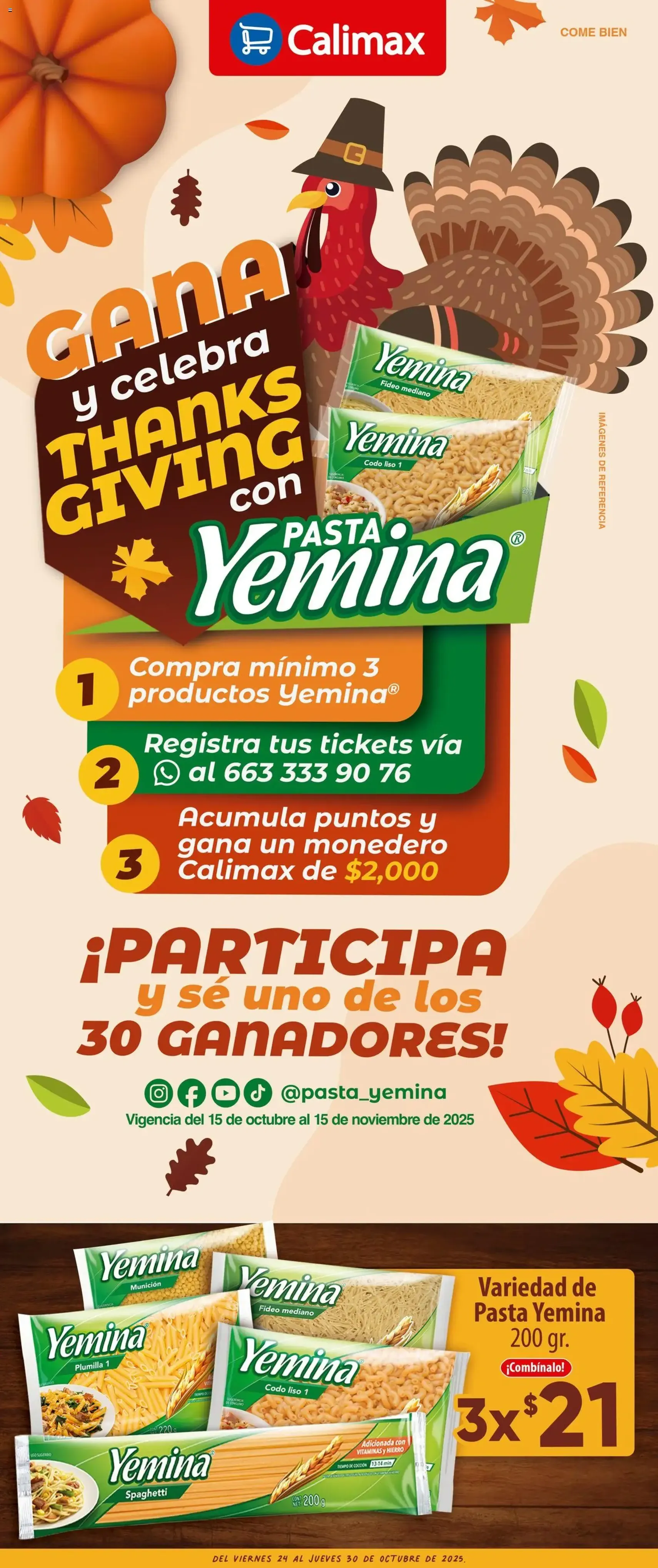 Calimax - Folleto Mexicali - folleto válido desde 24/10/2025 página 3 de 6 Calimax - Folleto Mexicali - folleto válido desde 24/10/2025 página 3 de 6