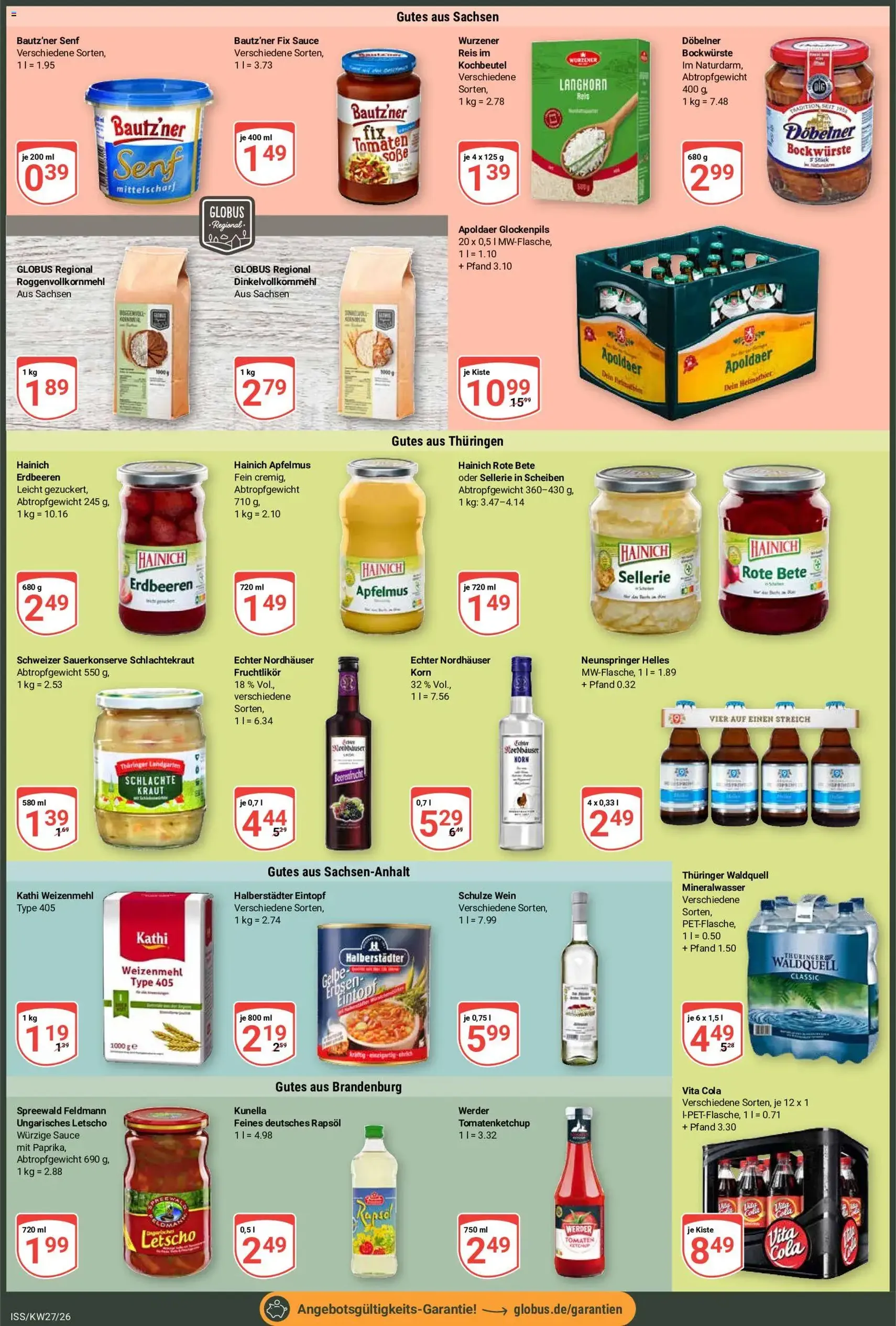 Globus Prospekt - Gültiger Prospekt ab 29.06.2026, Seite 7 von insgesamt 46
