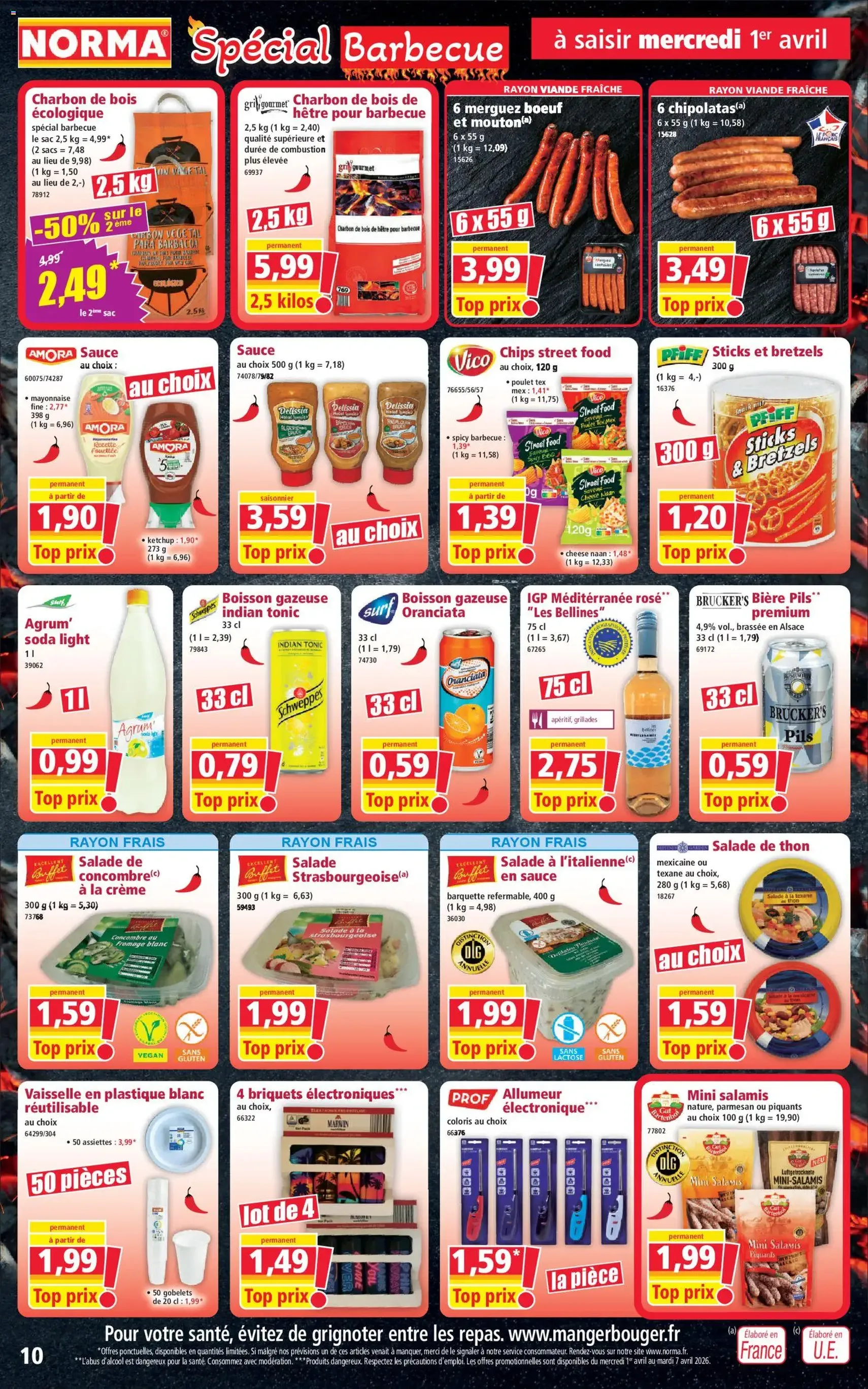 Norma catalogue - brochure valable à partir du 01/04/2026, page 10 sur 14