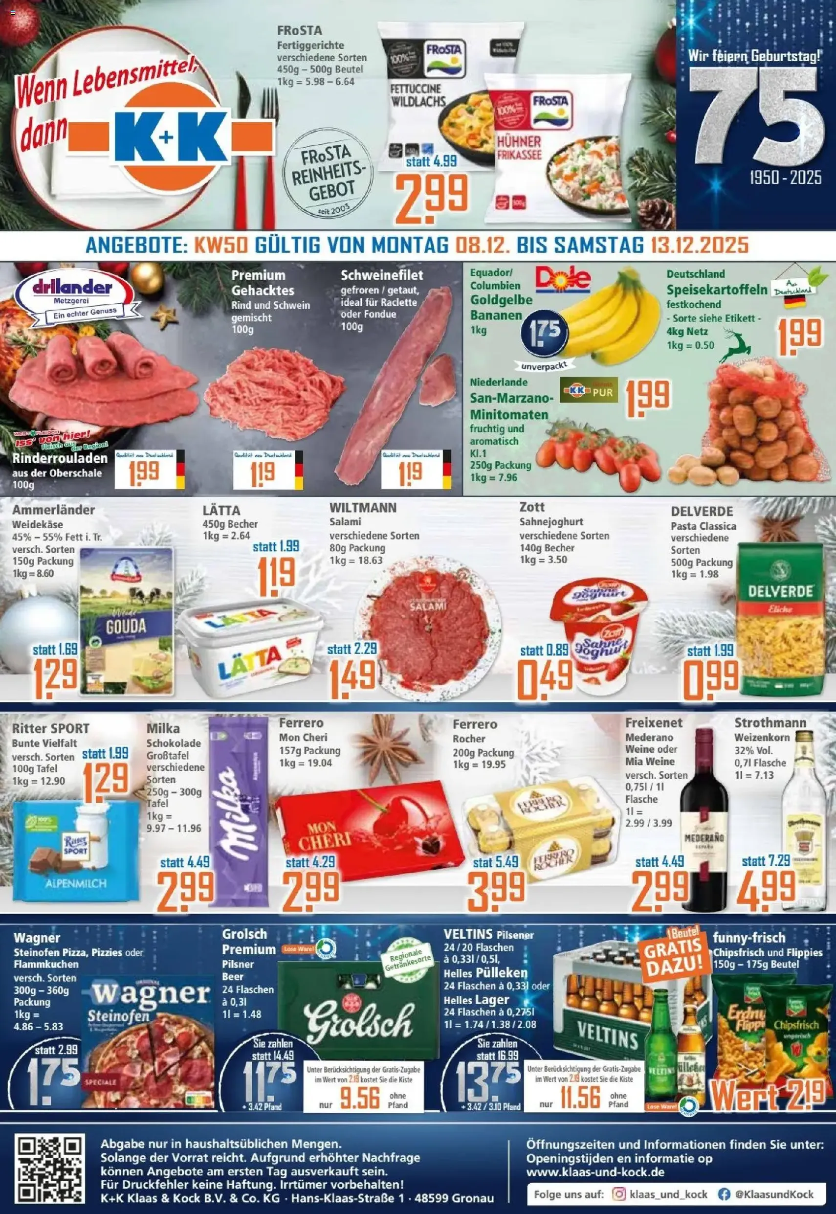 Klaas & Kock Prospekt - Gültiger Prospekt ab 08.12.2025, Seite 1 von insgesamt 12