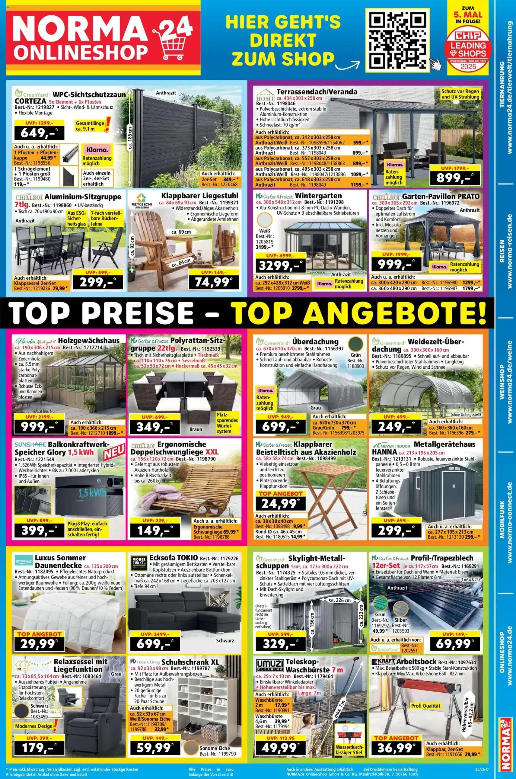 Norma Prospekt - Gültiger Prospekt ab 24.08.2026, Seite 17 von insgesamt 28