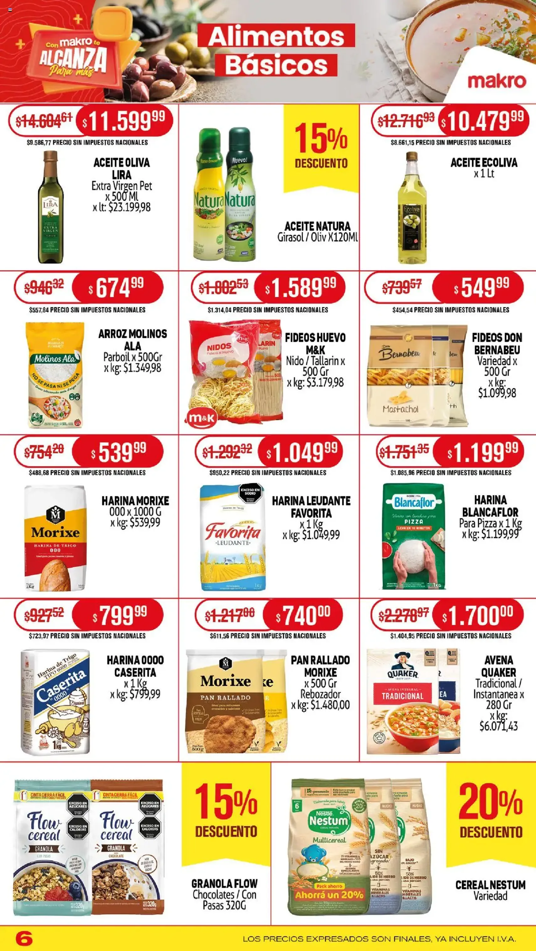 Makro ofertas - folleto válido desde 31/07/2025 página 6 de 19 Makro ofertas - folleto válido desde 31/07/2025 página 6 de 19