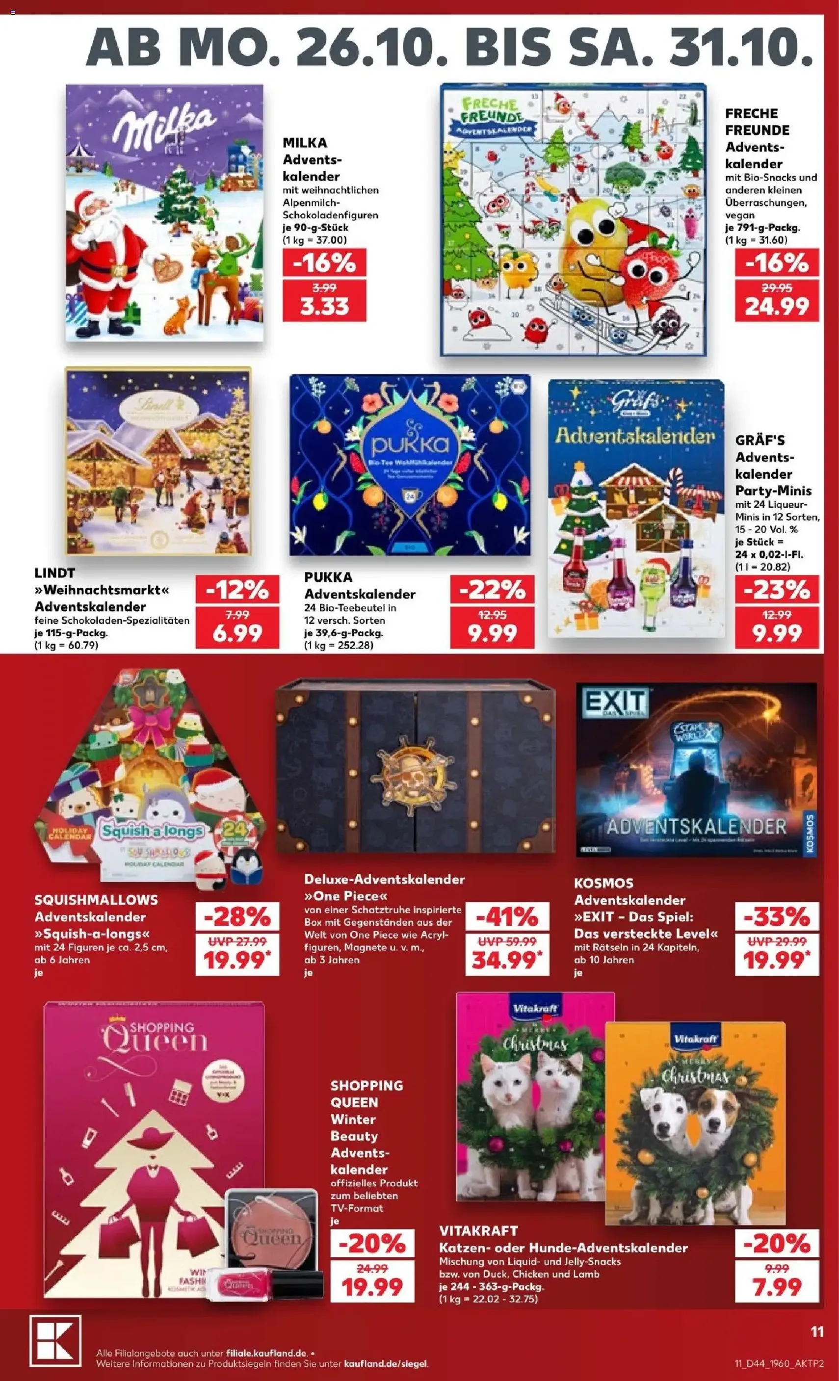 Kaufland Prospekt - Gültiger Prospekt ab 26.10.2026, Seite 11 von insgesamt 76
