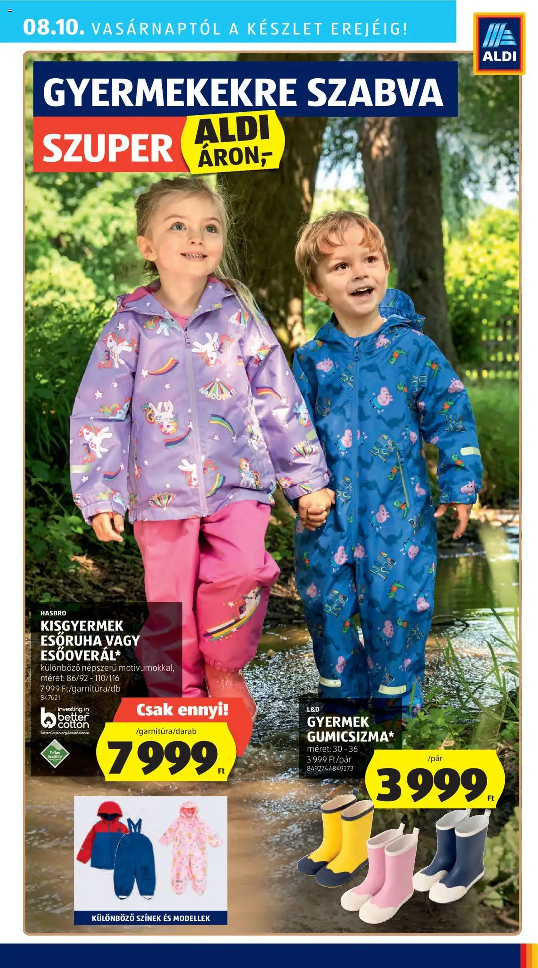 Aldi Akciós újság - 2025.08.07. érvényes szórólap 45 oldal 52 oldalból Aldi Akciós újság - 2025.08.07. érvényes szórólap 45 oldal 52 oldalból
