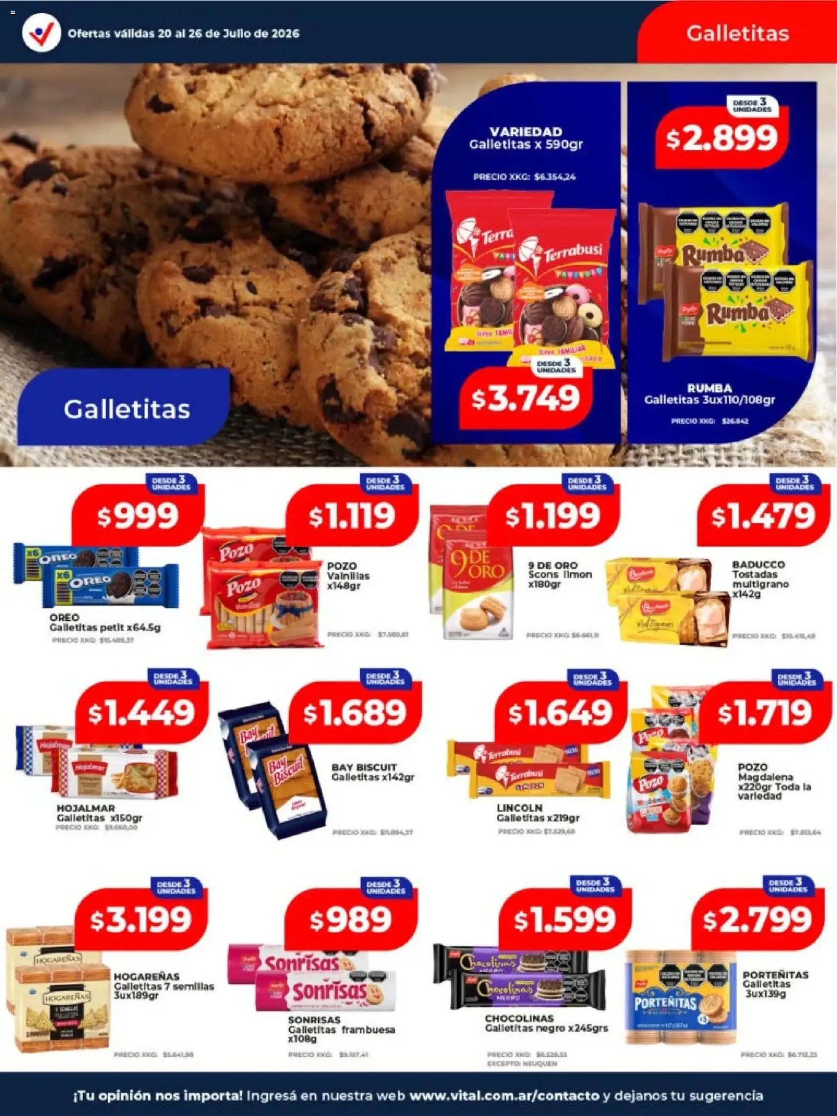 Vital - Ofertas - folleto válido desde 20/07/2026 página 22 de 26