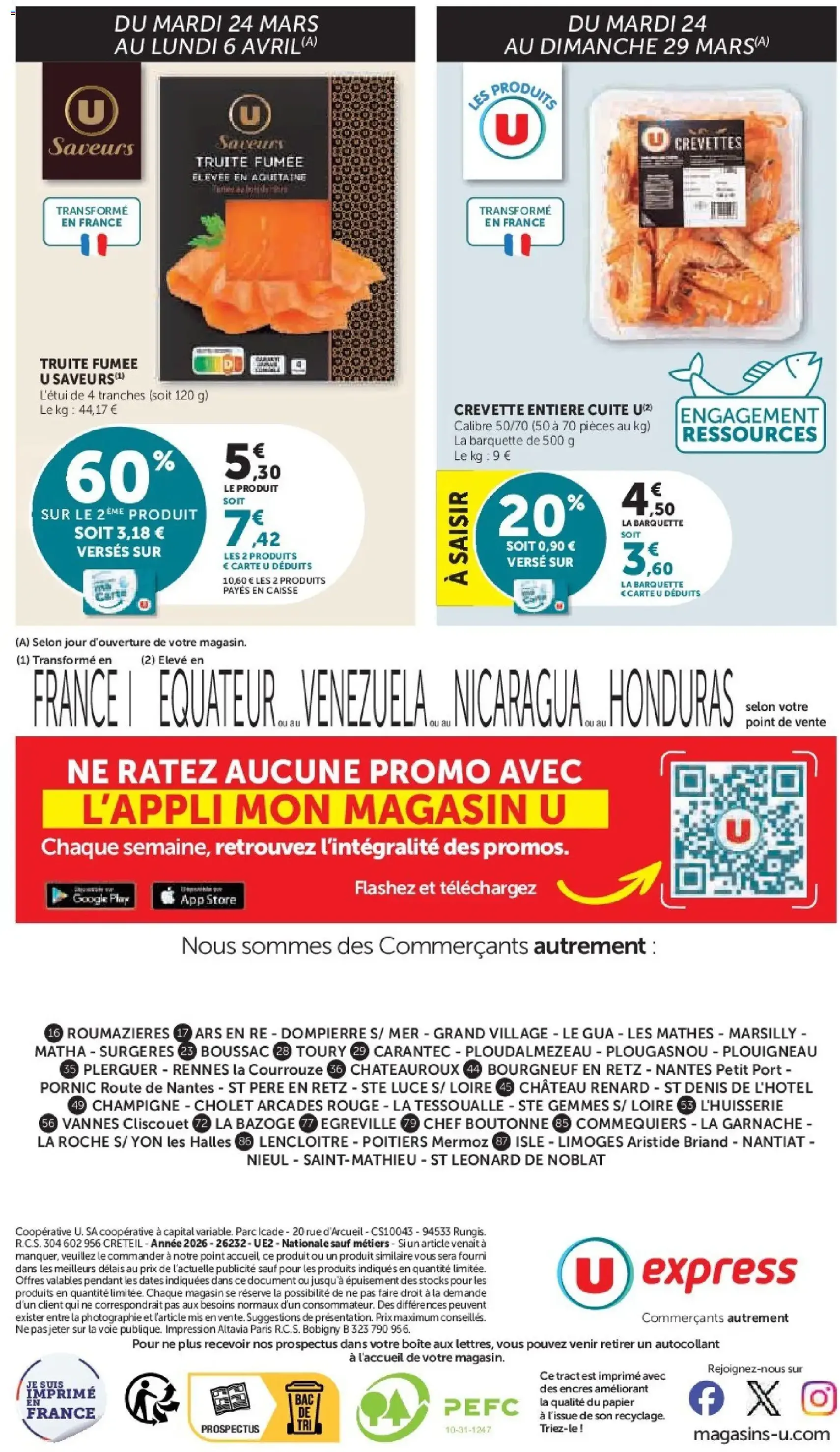 U Express catalogue - brochure valable à partir du 24/03/2026, page 20 sur 20