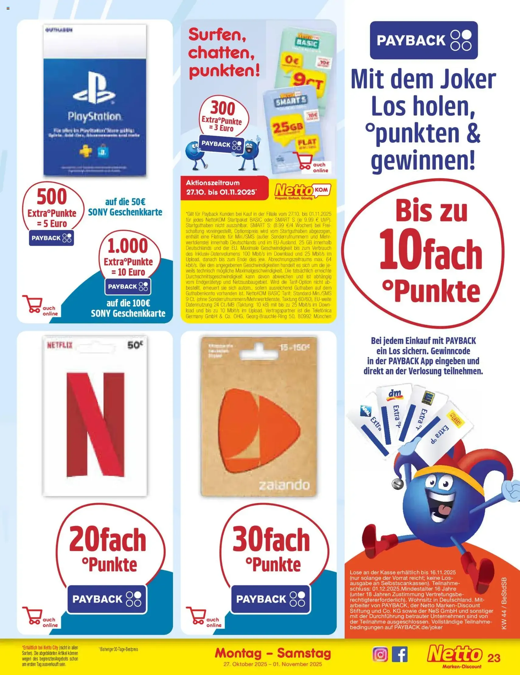 Netto Marken-Discount Prospekt - Gültiger Prospekt ab 27.10.2025, Seite 25 von insgesamt 65 Netto Marken-Discount Prospekt - Gültiger Prospekt ab 27.10.2025, Seite 25 von insgesamt 65