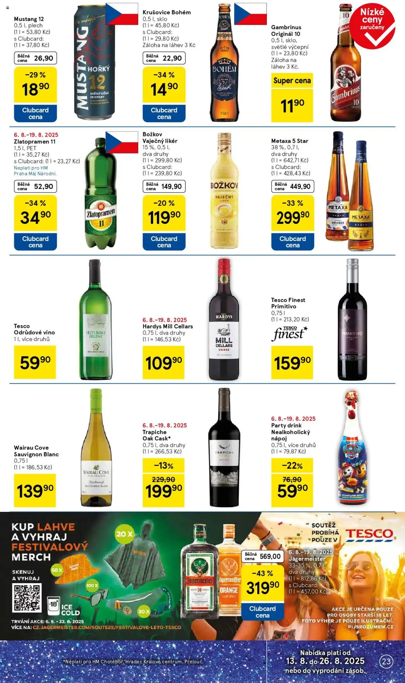 Tesco leták - Hypermarket - platný leták od 13.08.2025 strana 23 z 36 Tesco leták - Hypermarket - platný leták od 13.08.2025 strana 23 z 36
