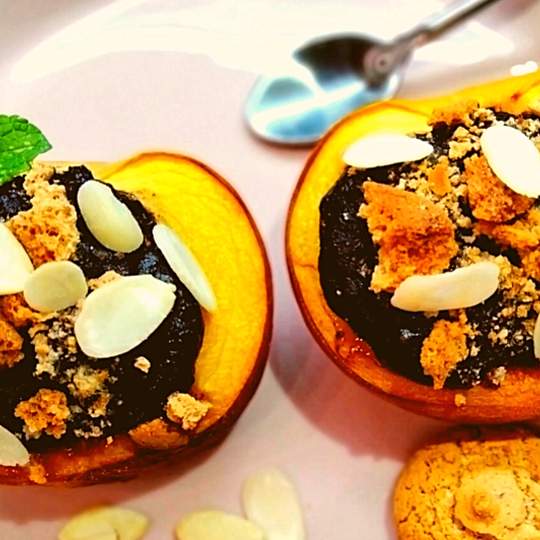 Anteprima ricetta Pesche al forno