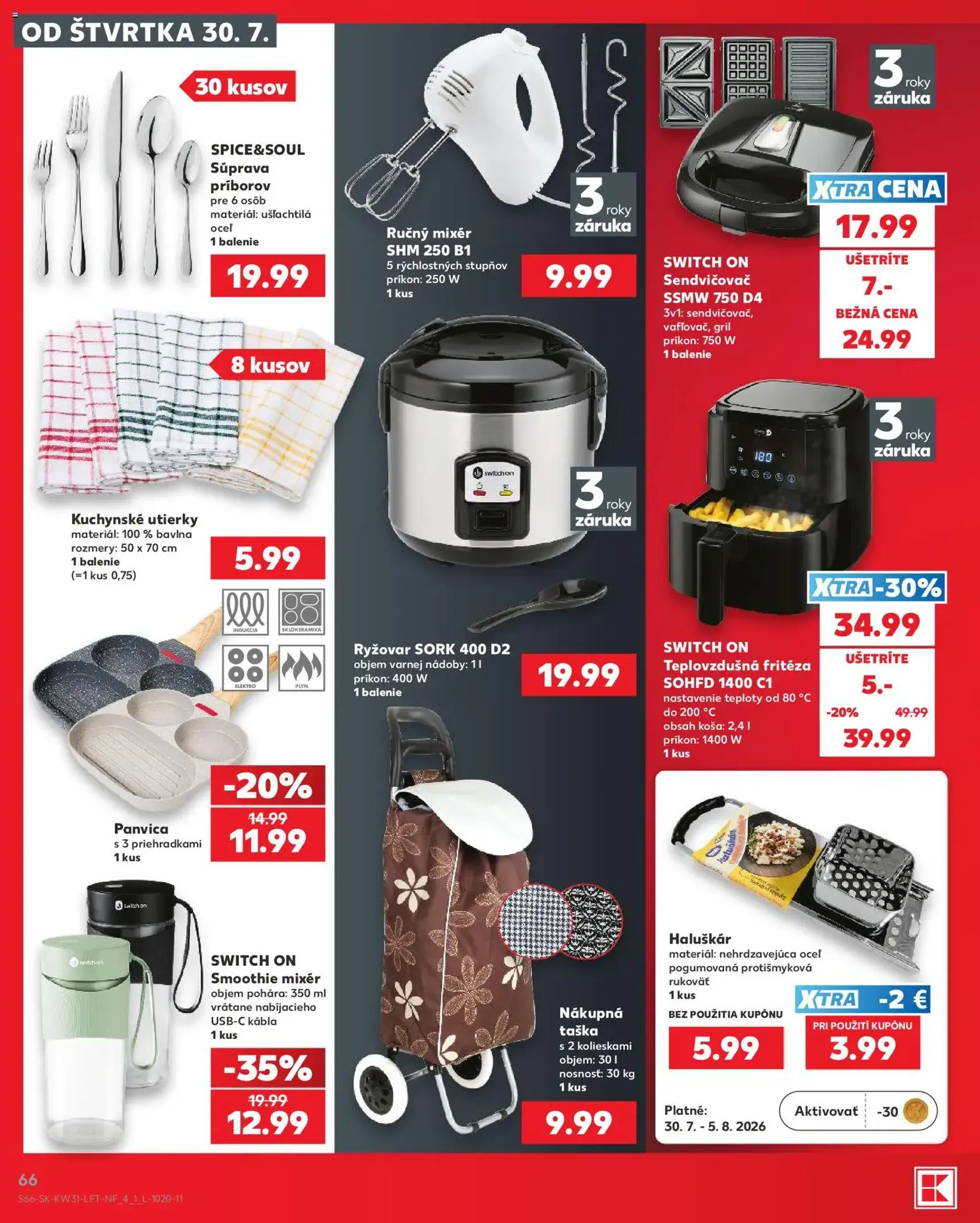 Kaufland SK akciós újság - 2026.07.30. érvényes szórólap 66 oldal 74 oldalból