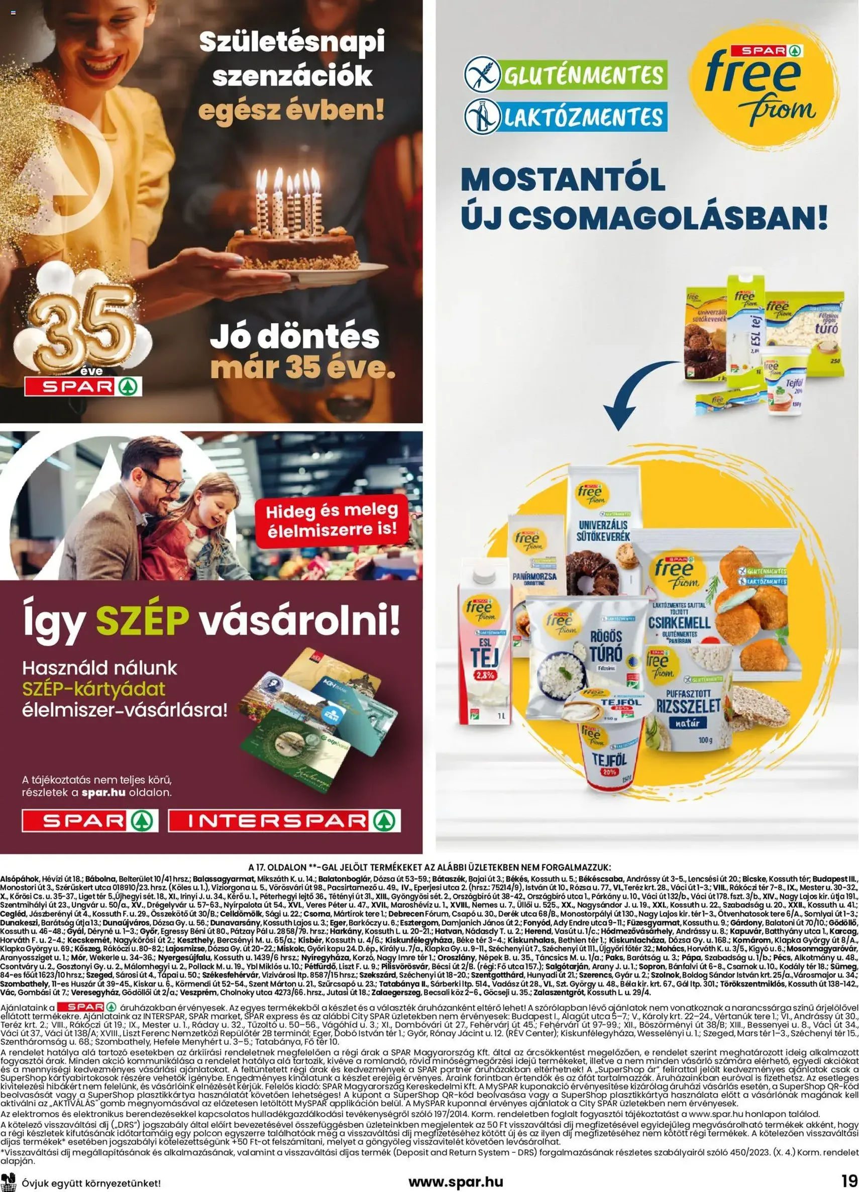 Spar Akciós újság - 2026.01.29. érvényes szórólap 19 oldal 20 oldalból