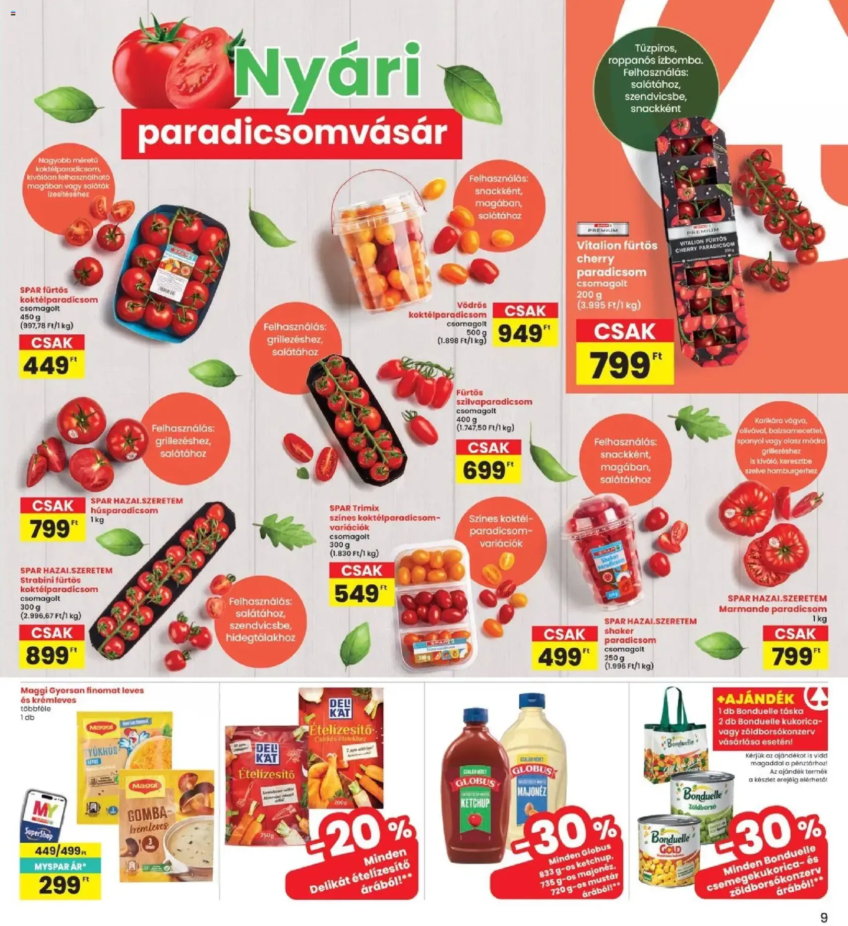 Interspar akciós újság - 2026.06.18. érvényes szórólap 9 oldal 20 oldalból