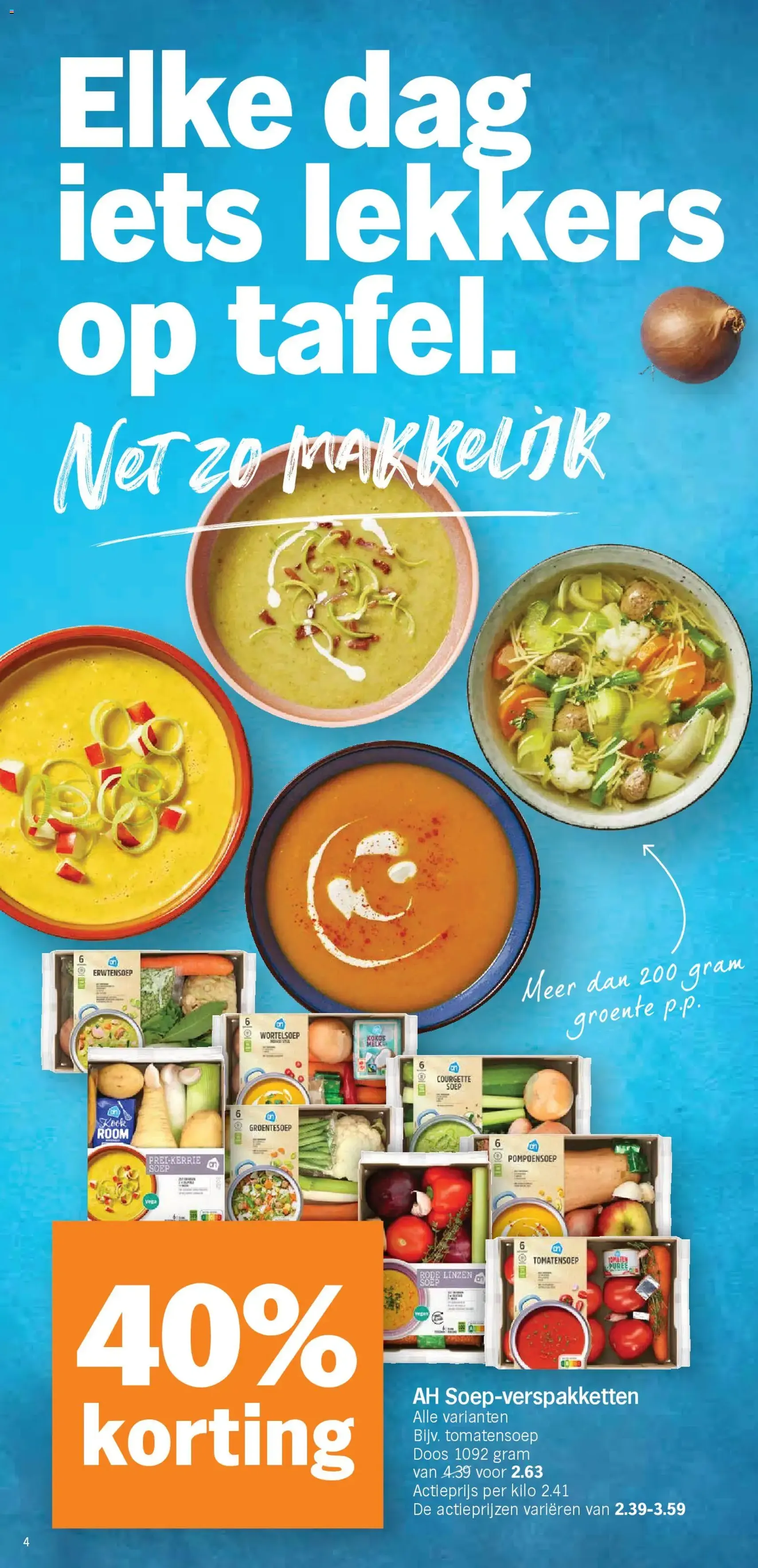 Albert Heijn folder week / de la semaine 46 - geldige folder vanaf 10/11/2025 pagina 4 van 30