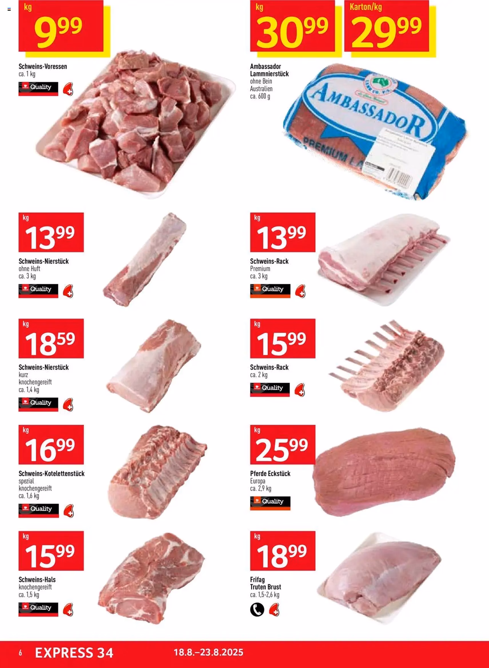 Prodega Aktionen - Gültiger Prospekt ab 18.08.2025, Seite 6 von insgesamt 40 Prodega Aktionen - Gültiger Prospekt ab 18.08.2025, Seite 6 von insgesamt 40