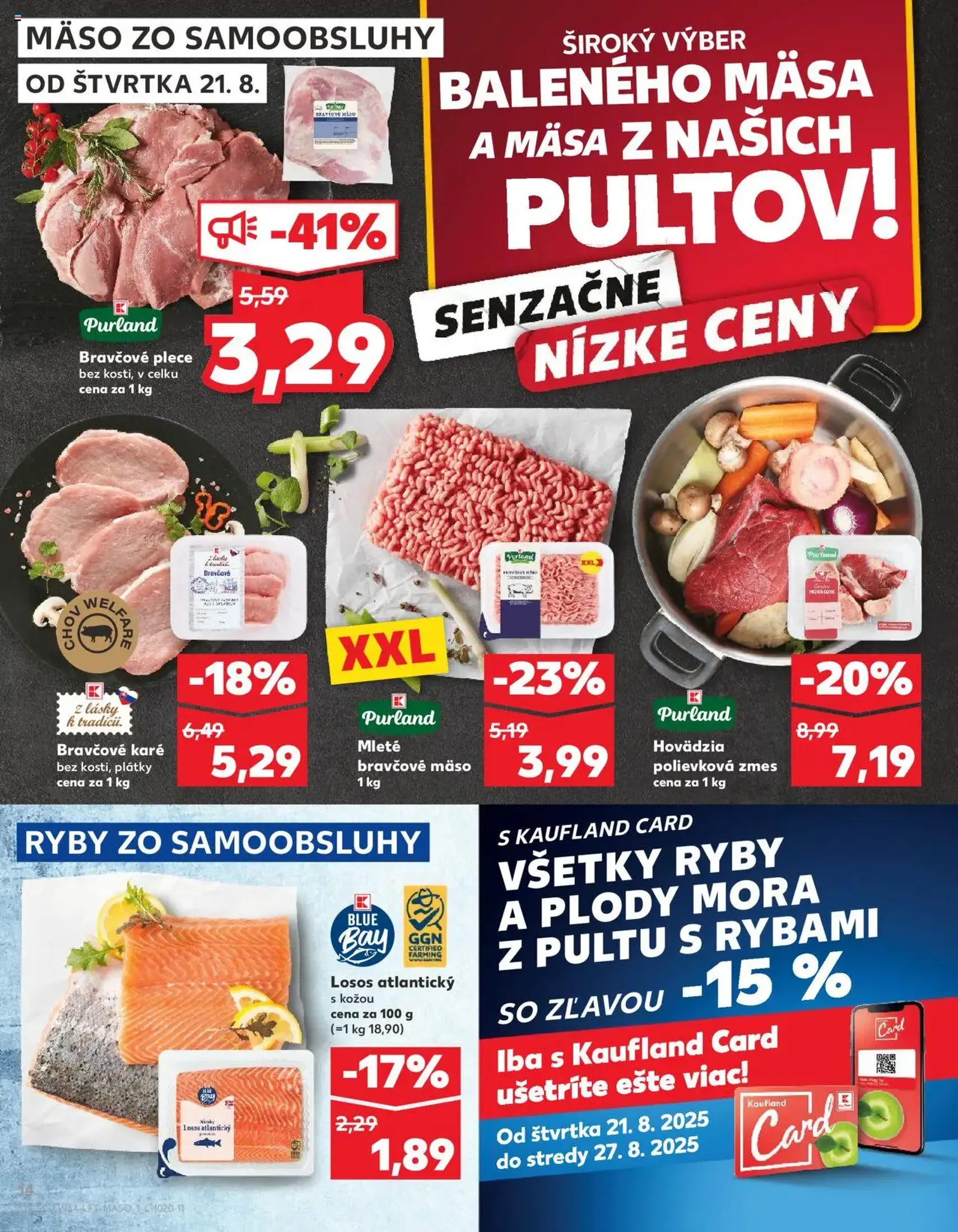 Kaufland Bratislava-Avion - platný leták od 21.08.2025 strana 14 z 78