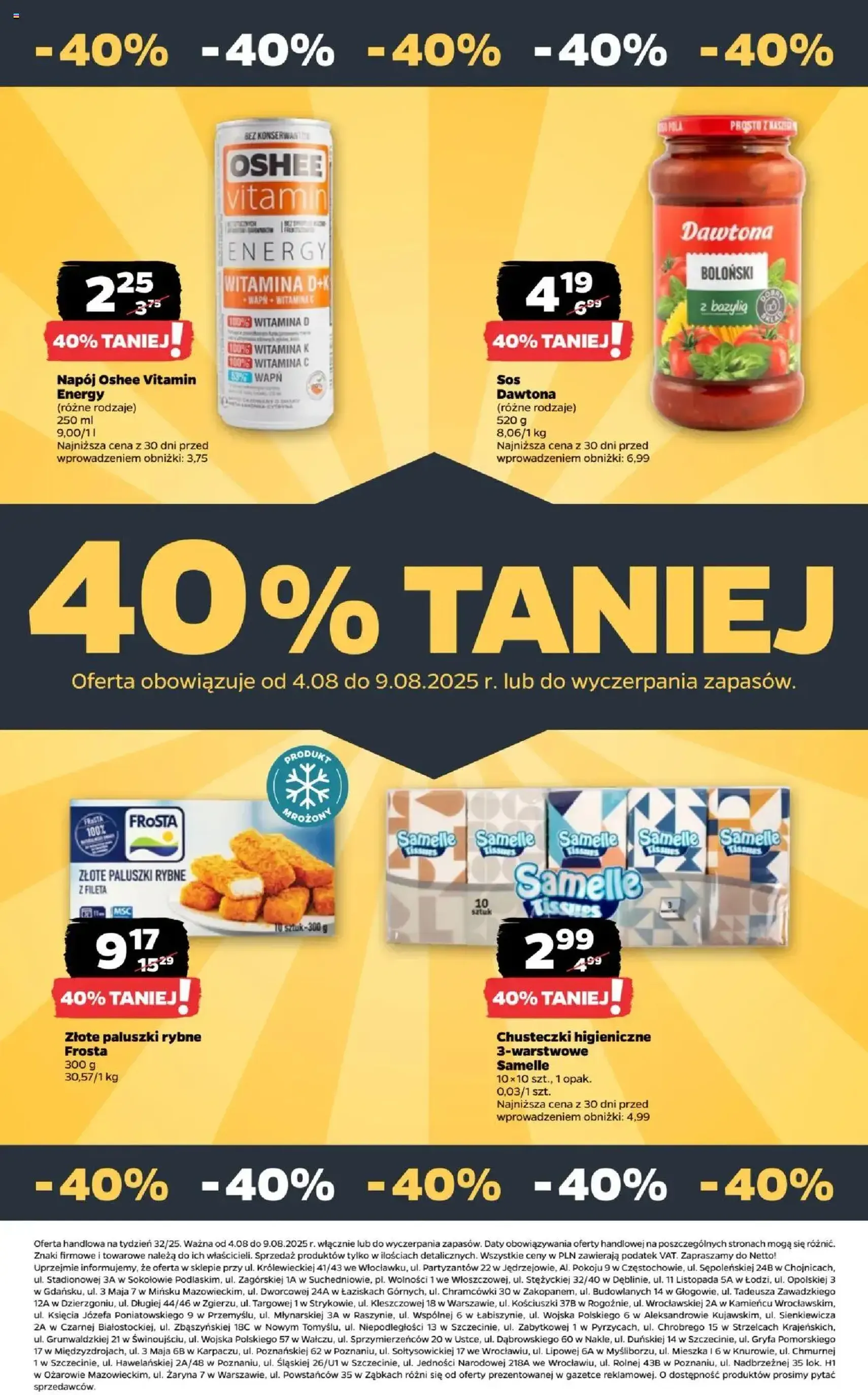 Netto gazetka - Spożywcza - ważny gazetka od 04.08.2025 strona 27 z 28 Netto gazetka - Spożywcza - ważny gazetka od 04.08.2025 strona 27 z 28