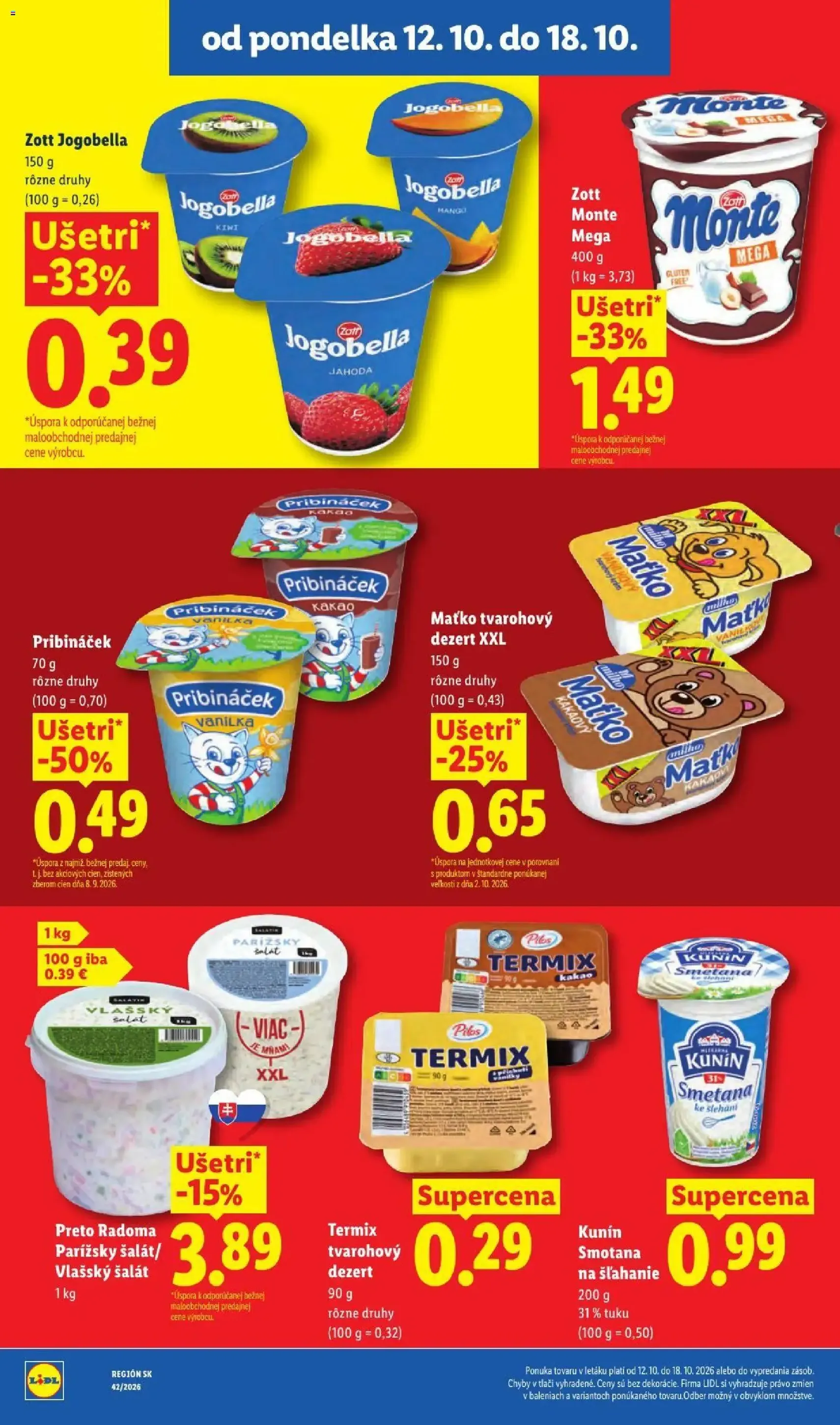 Lidl leták - platný leták od 12.10.2026 strana 52 z 126