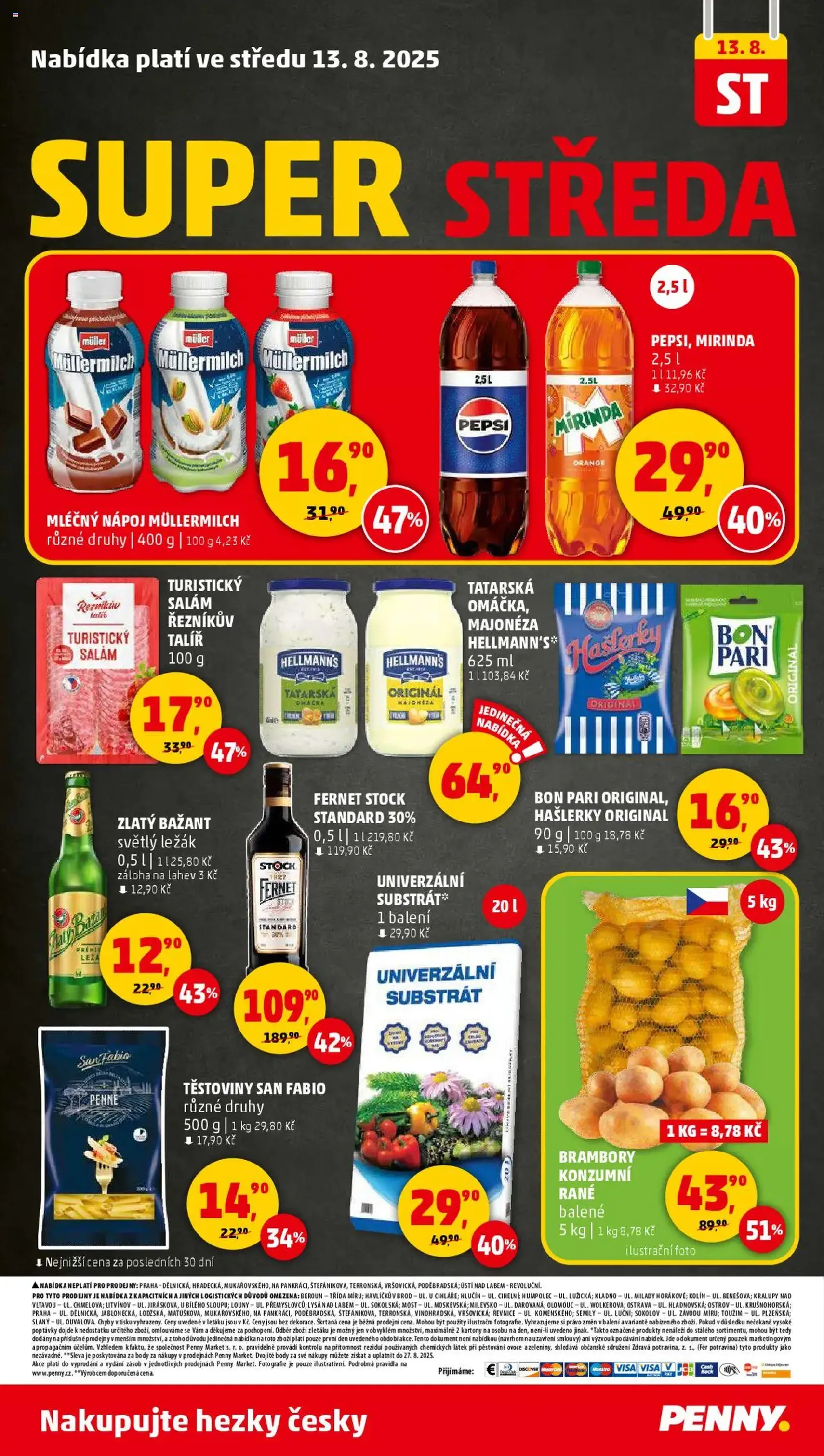 Penny Market leták - Čtvrtečník - platný leták od 07.08.2025 strana 28 z 31 Penny Market leták - Čtvrtečník - platný leták od 07.08.2025 strana 28 z 31