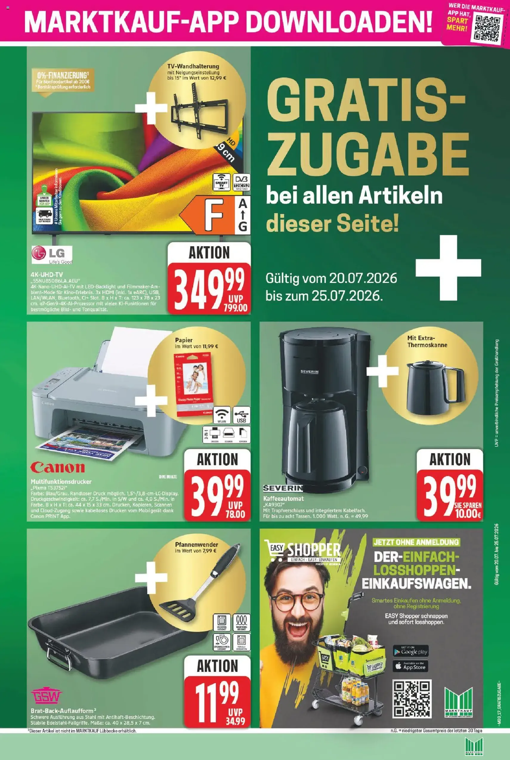 Marktkauf Prospekt - Gültiger Prospekt ab 20.07.2026, Seite 17 von insgesamt 37