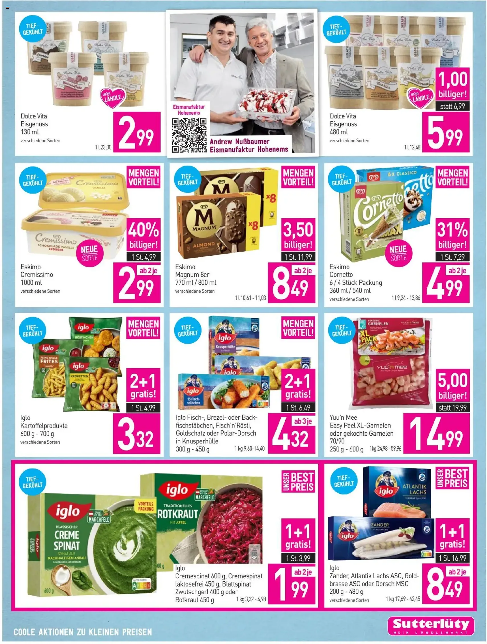 Sutterlüty Flugblatt - Gültiger Prospekt ab 02.04.2026, Seite 21 von insgesamt 24