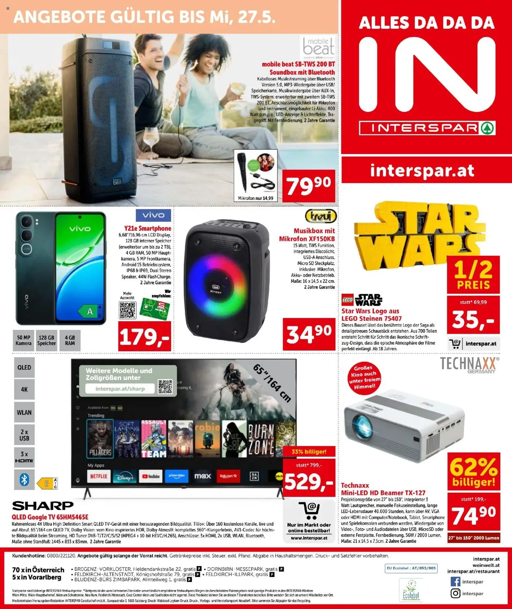 Interspar - Flugblatt - Gültiger Prospekt ab 07.05.2026, Seite 24 von insgesamt 24