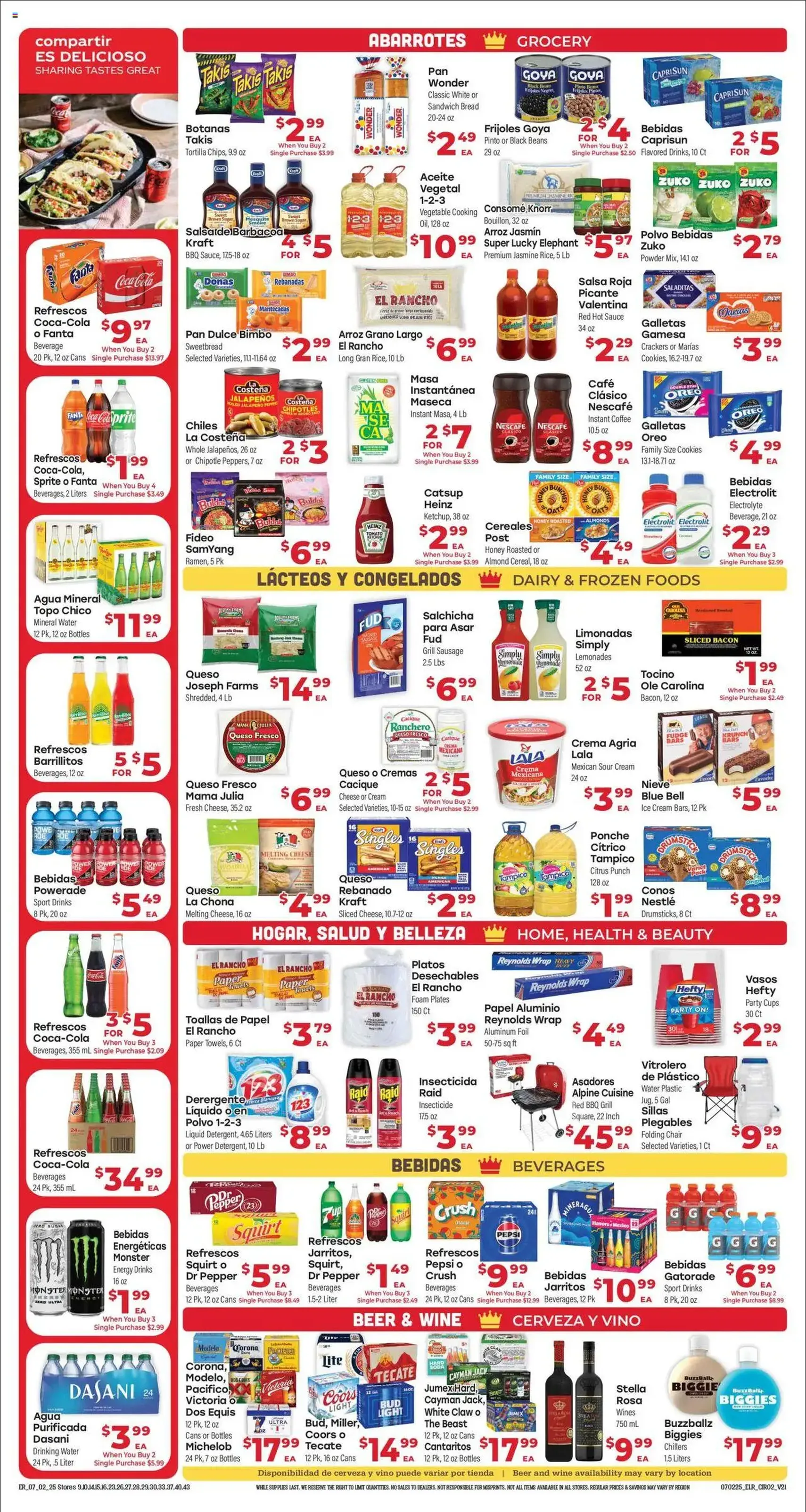 El Rancho Weekly Ad - valid flyer from 07/02/2025, page 2 of 4
