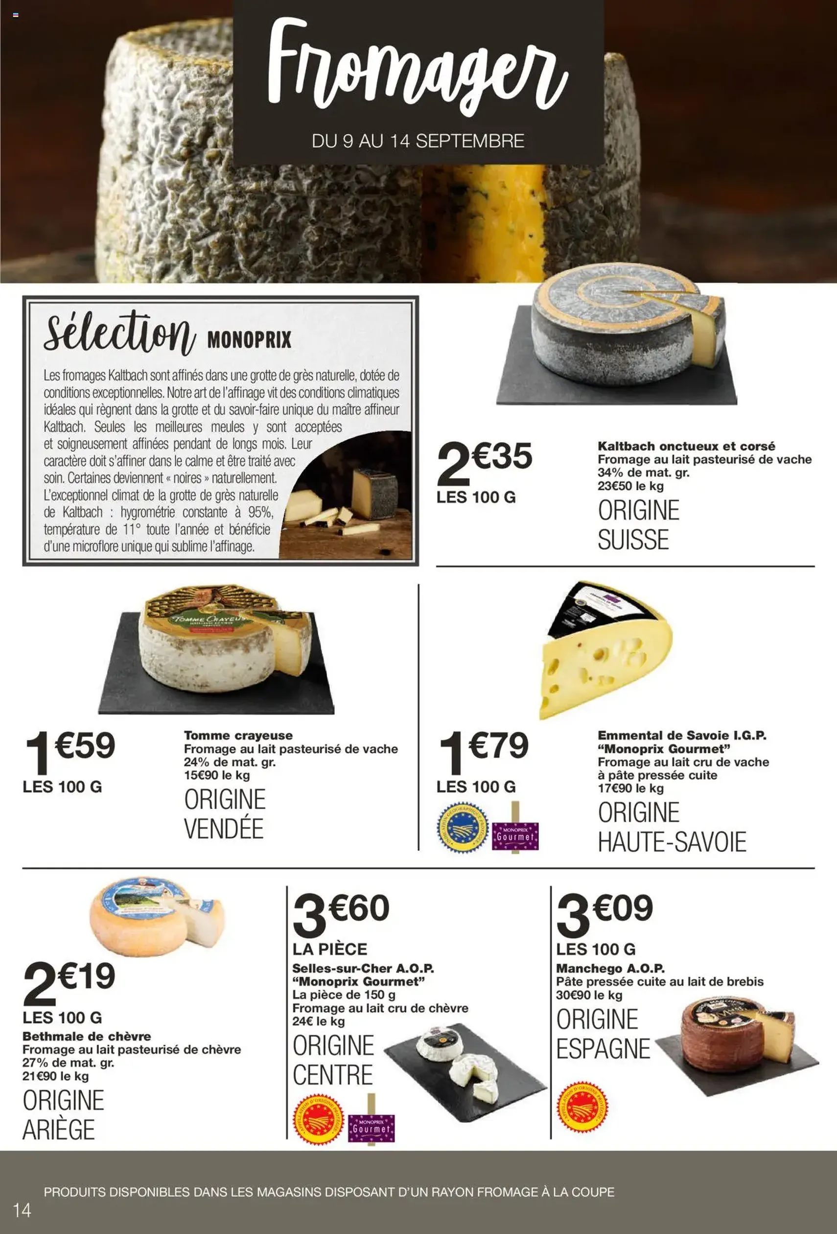 Monoprix catalogue - brochure valable à partir du 09/09/2025, page 14 sur 54 Monoprix catalogue - brochure valable à partir du 09/09/2025, page 14 sur 54