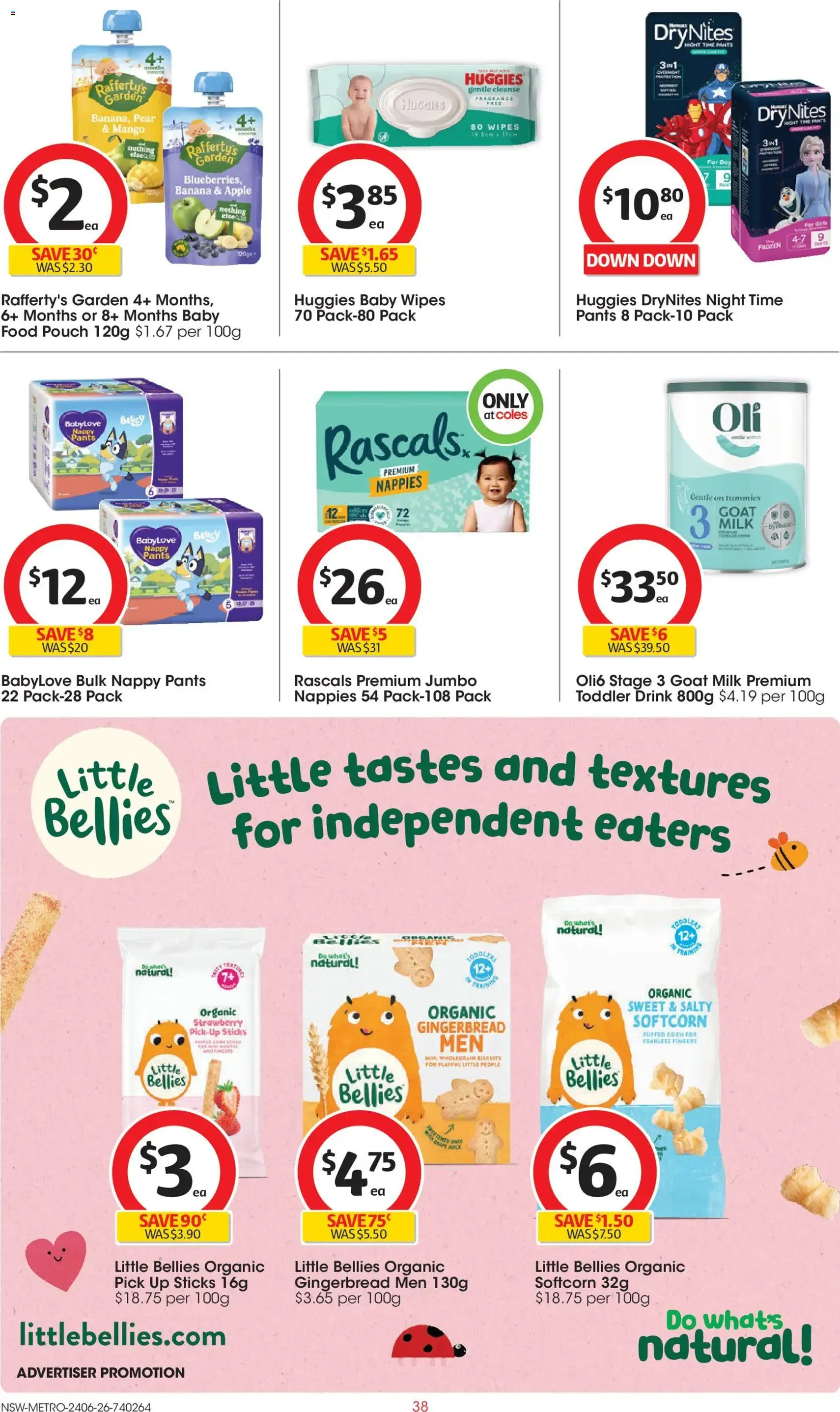 Coles catalogue - valid flyer from 24/06/2026, page 38 of 47