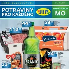 Jip leták - náhled letáku platný od 02.01.2026