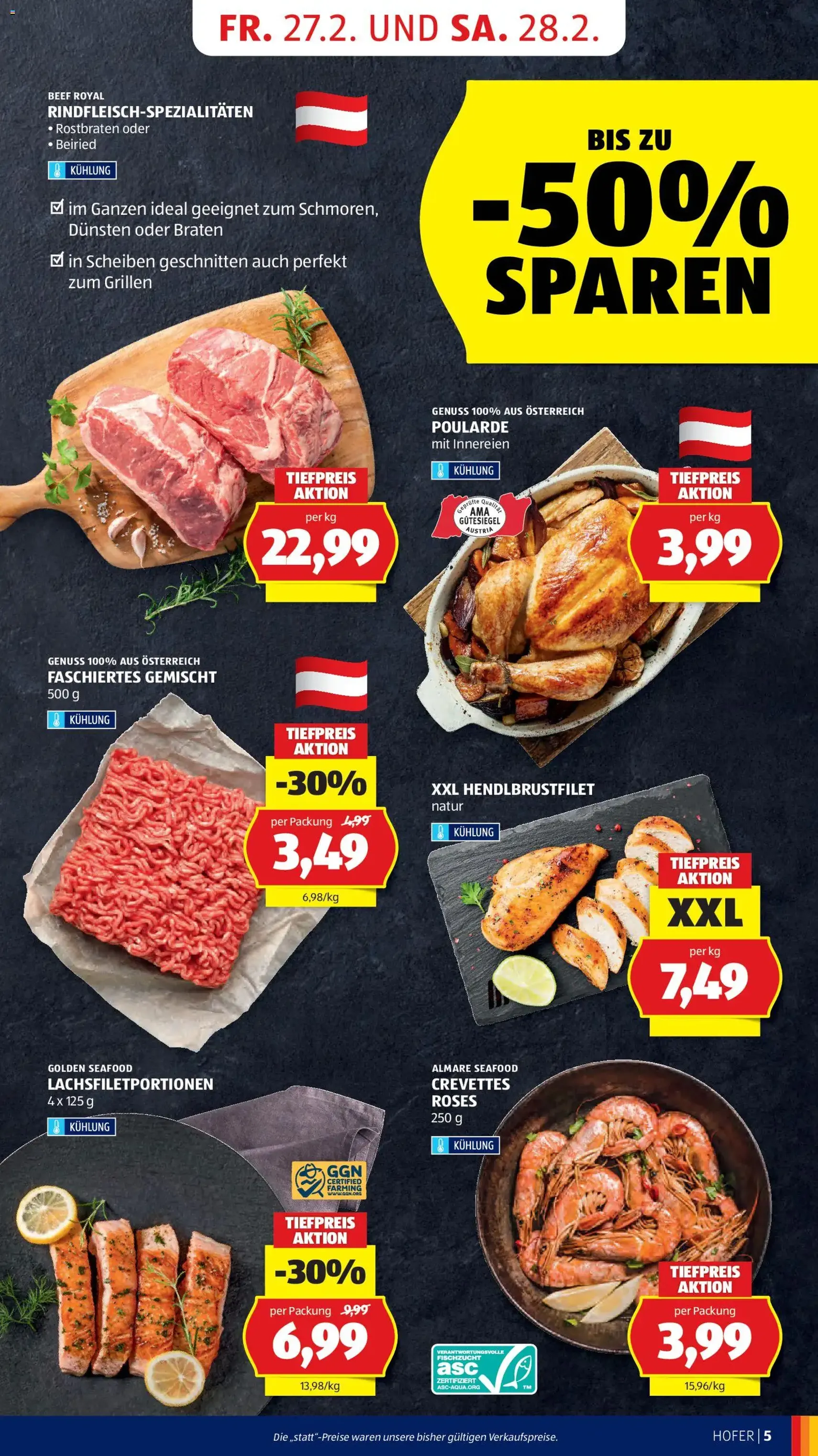 Hofer Flugblatt - Gültiger Prospekt ab 25.02.2026, Seite 7 von insgesamt 41