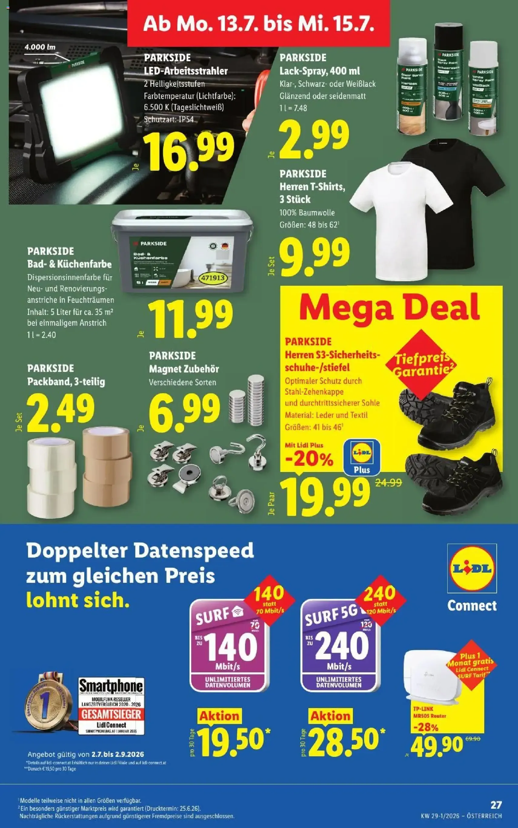 Lidl - Flugblatt - Gültiger Prospekt ab 09.07.2026, Seite 34 von insgesamt 53