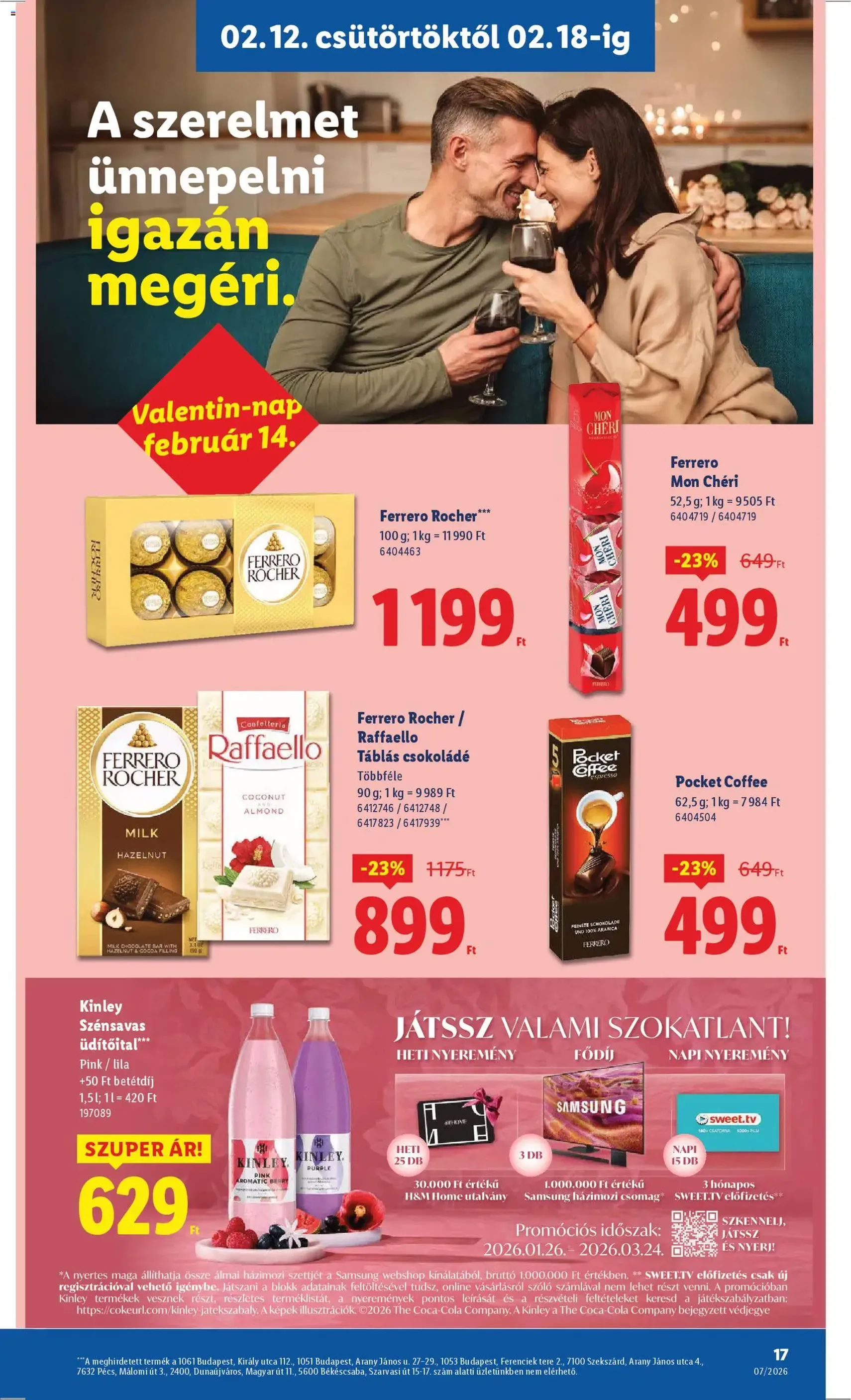 Lidl Akciós újság - 2026.02.12. érvényes szórólap 17 oldal 62 oldalból