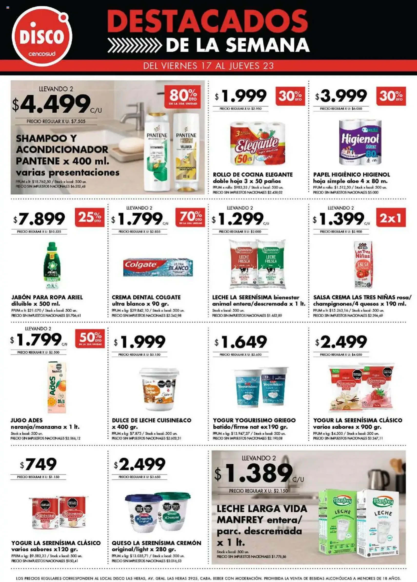 Disco - Destacados - Ofertas I Nacional - folleto válido desde 17/10/2025 página 2 de 2