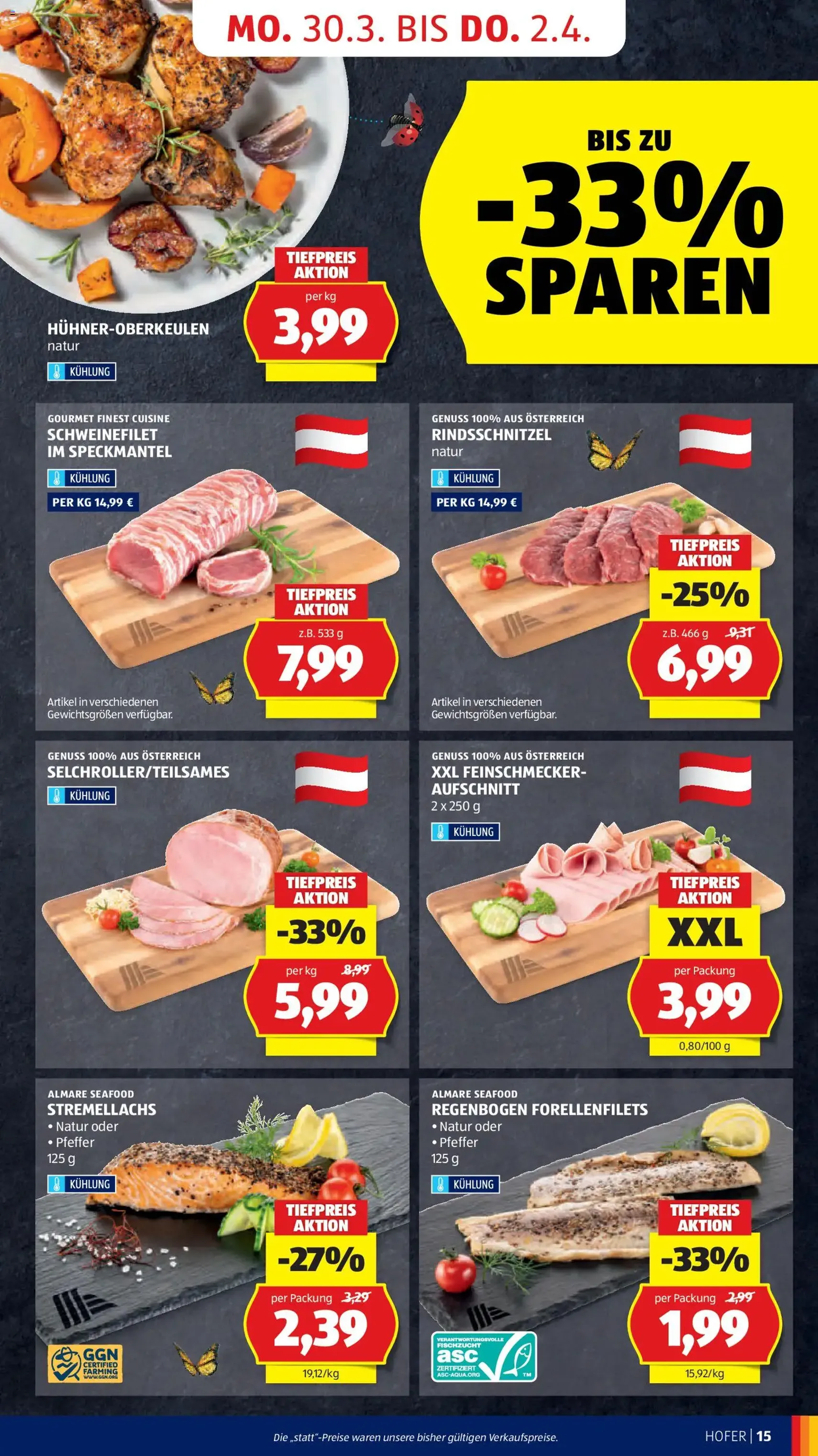 Hofer Flugblatt - Gültiger Prospekt ab 27.03.2026, Seite 19 von insgesamt 46