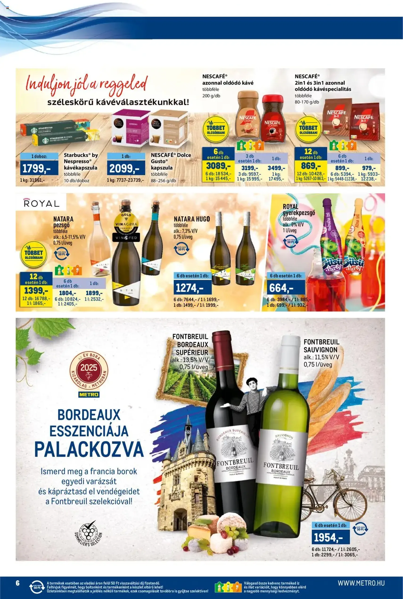 Metro Akciós újság - 2025.09.15. érvényes szórólap 6 oldal 20 oldalból