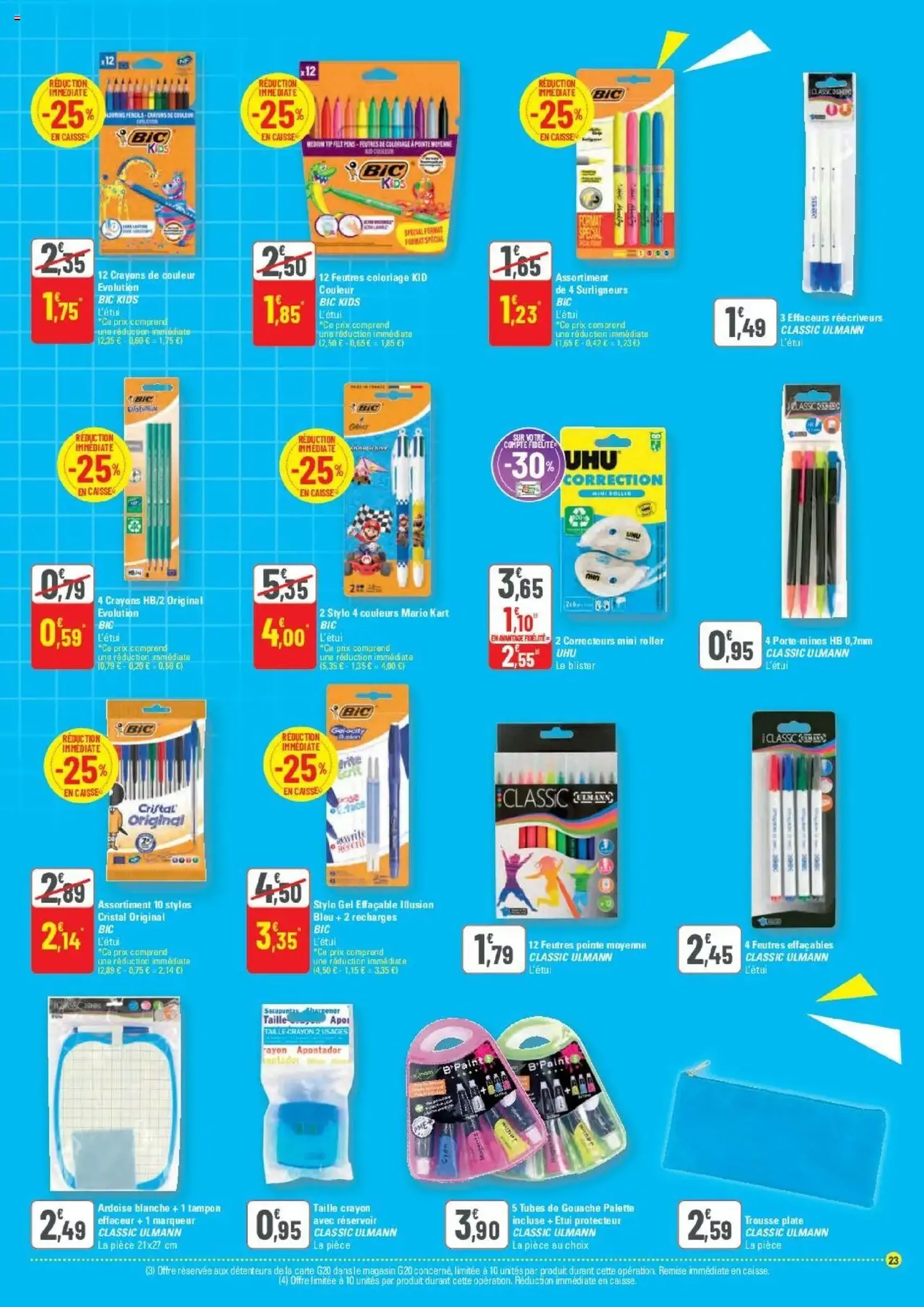 G20 Supermarchés catalogue - brochure valable à partir du 27/08/2025, page 23 sur 24
