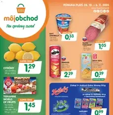 Môj obchod leták - náhľad letáku platný od 24.10.2025 Môj obchod leták - náhľad letáku platný od 24.10.2025
