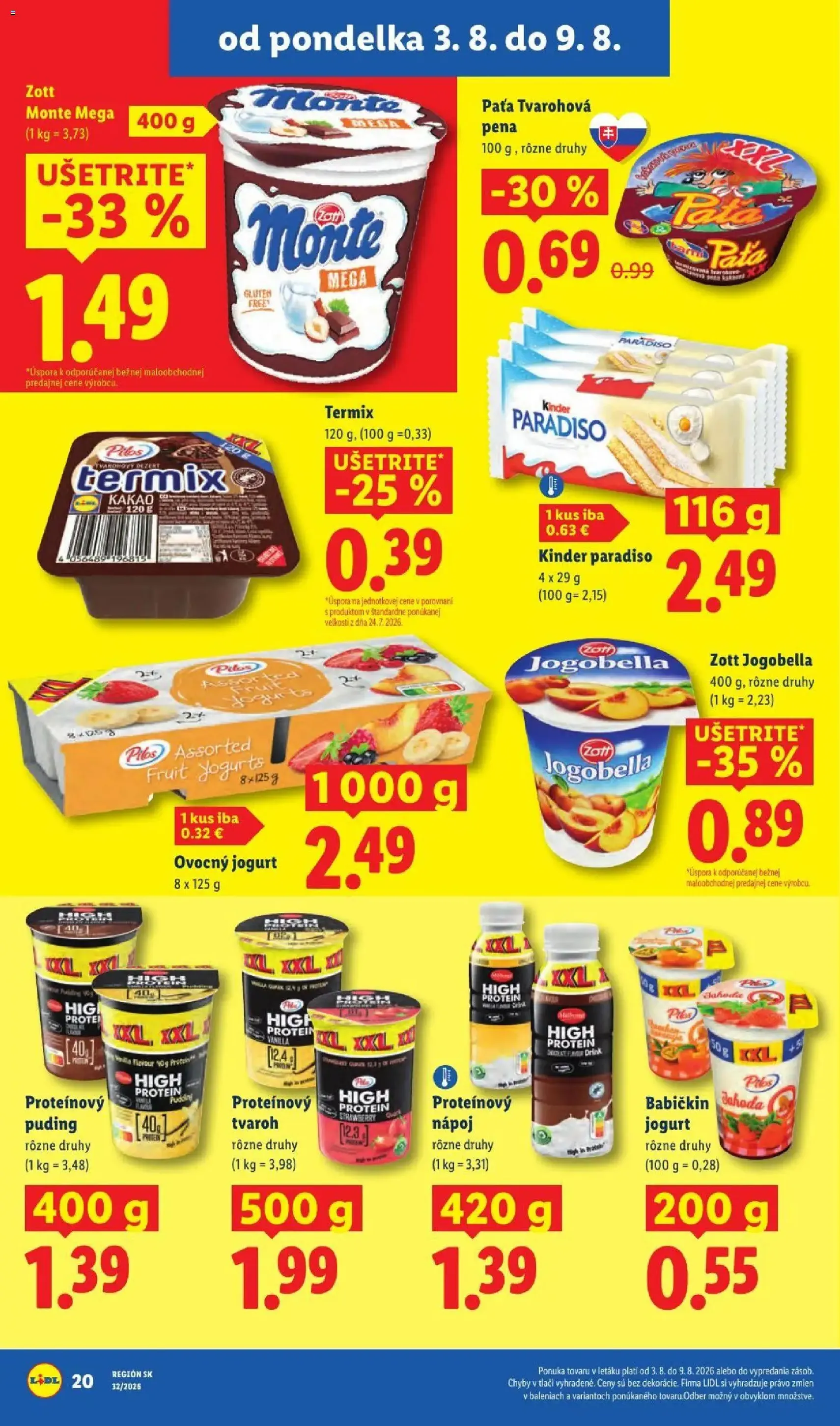 Lidl leták - platný leták od 03.08.2026 strana 28 z 95