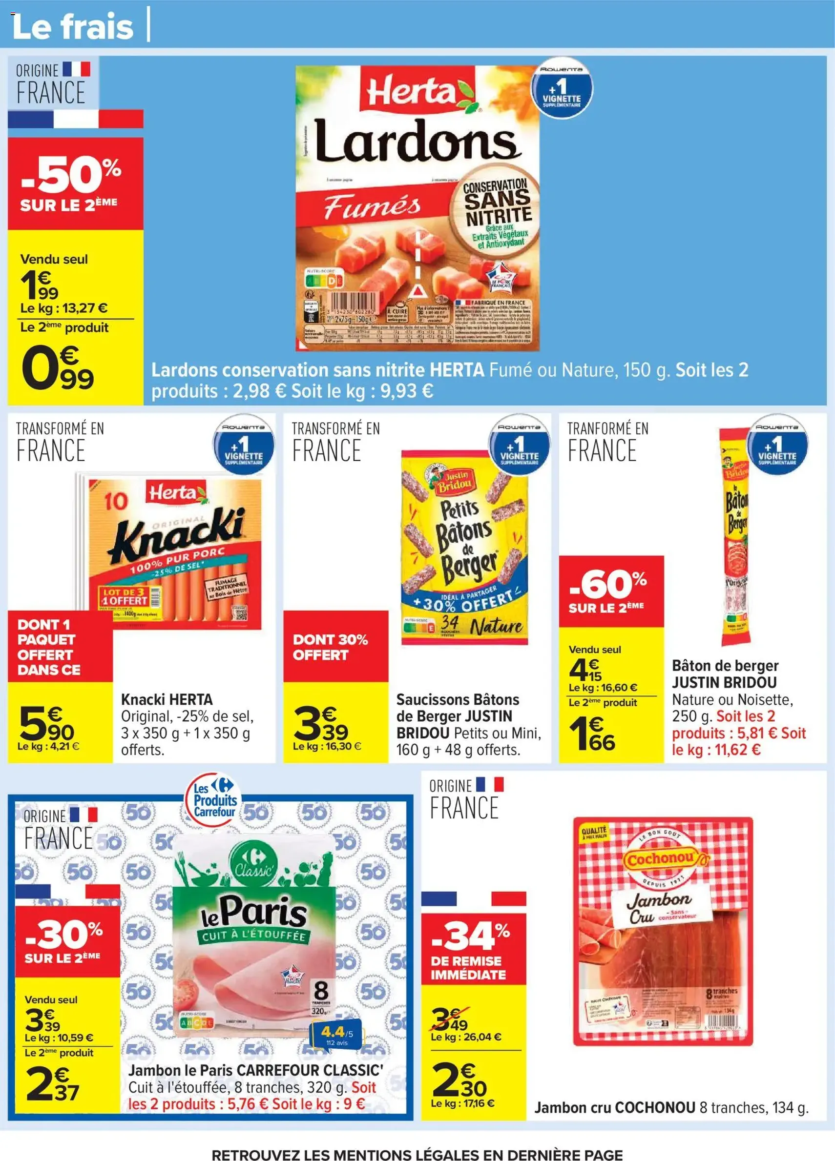 Carrefour catalogue semaine 12 - brochure valable à partir du 17/03/2026, page 39 sur 96