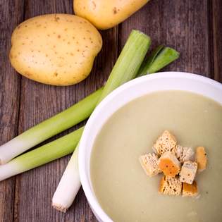 Recipe preview Luxury leek soup