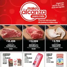 Vista previa del folleto Makro ofertas válido desde 30/07/2026