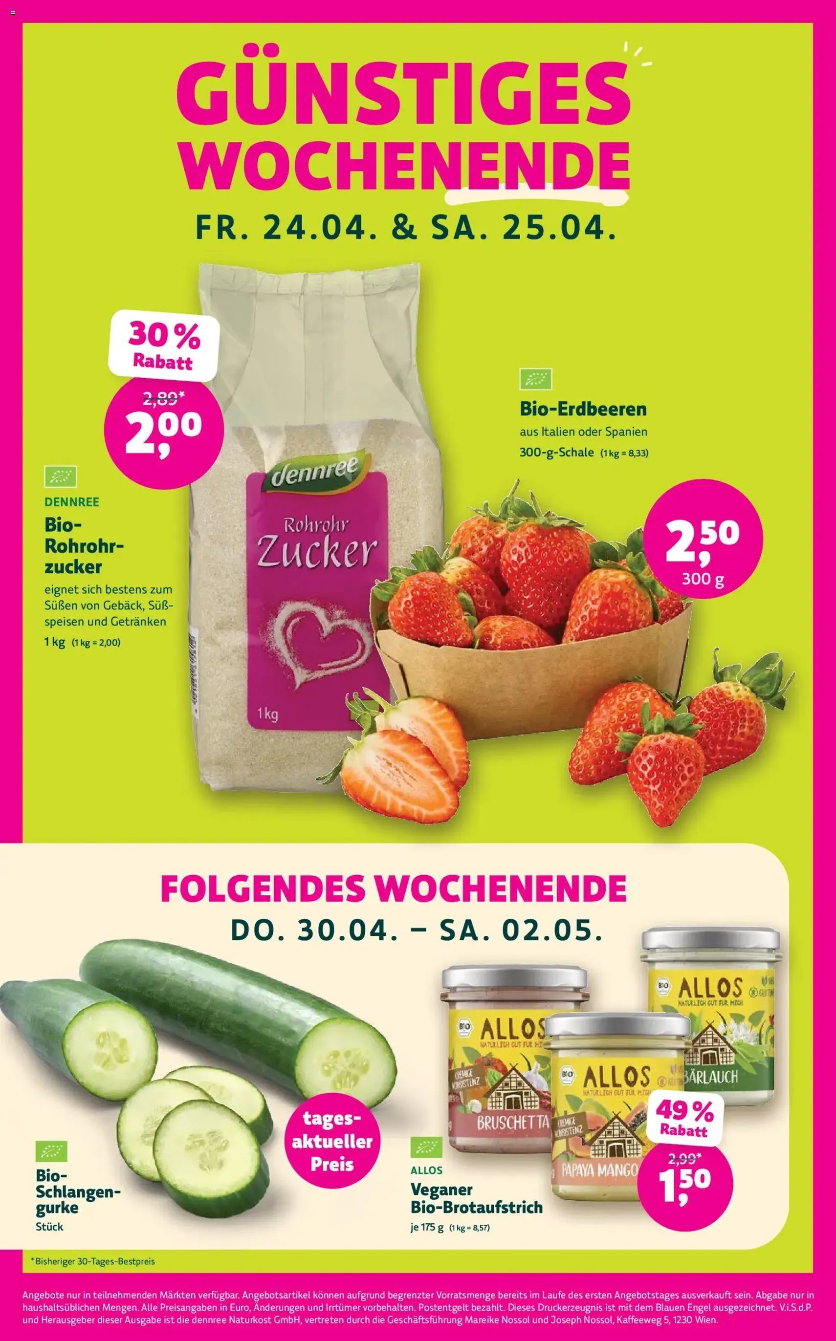 Denns BioMarkt Angebote - Gültiger Prospekt ab 22.04.2026, Seite 4 von insgesamt 18