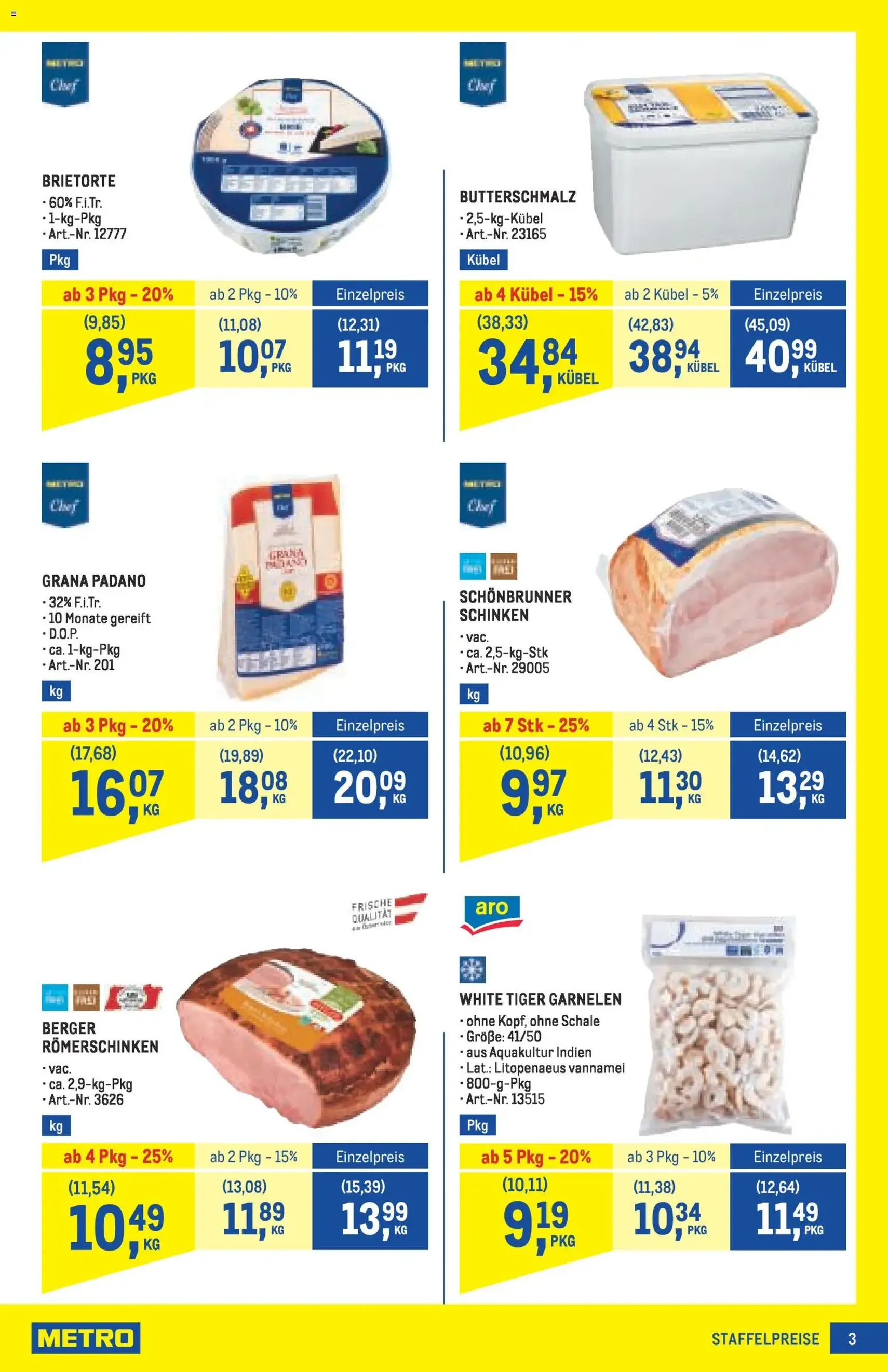 Metro angebote Profi - Gültiger Prospekt ab 11.12.2025, Seite 3 von insgesamt 72