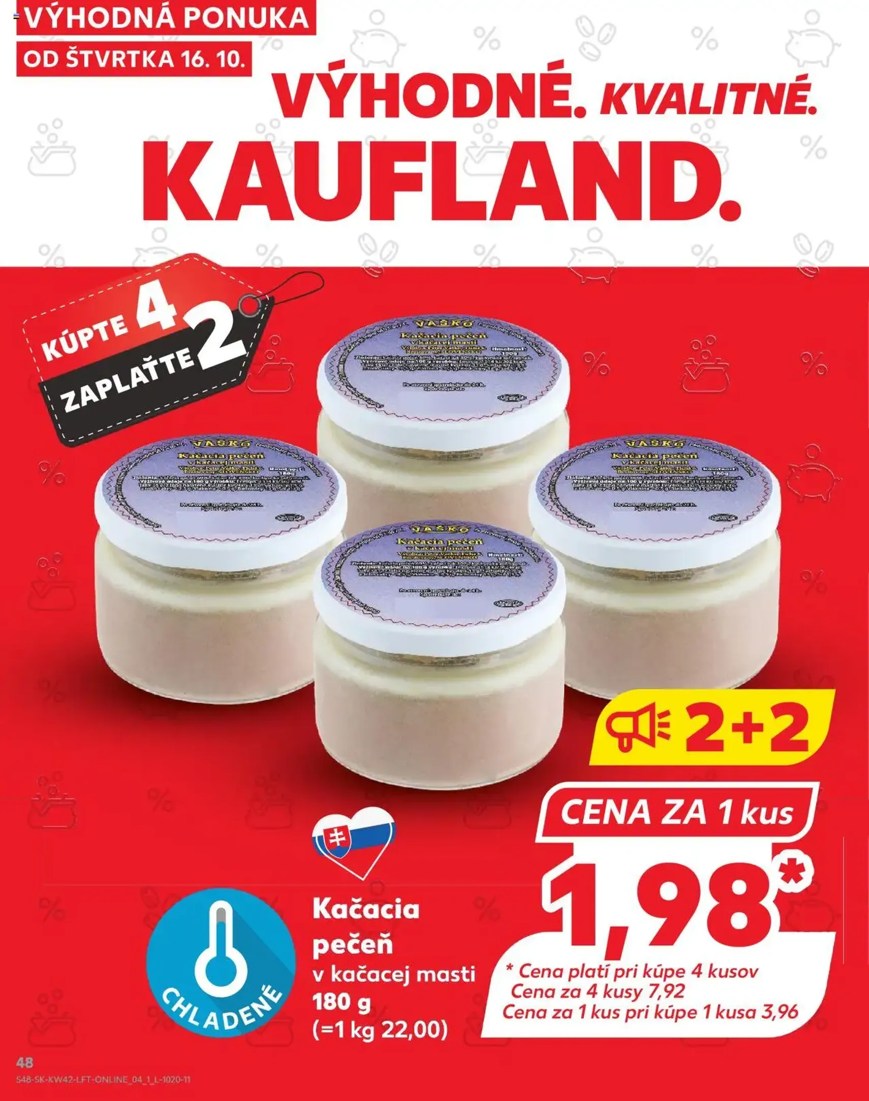 Kaufland Bratislava-Avion - platný leták od 16.10.2025 strana 48 z 78